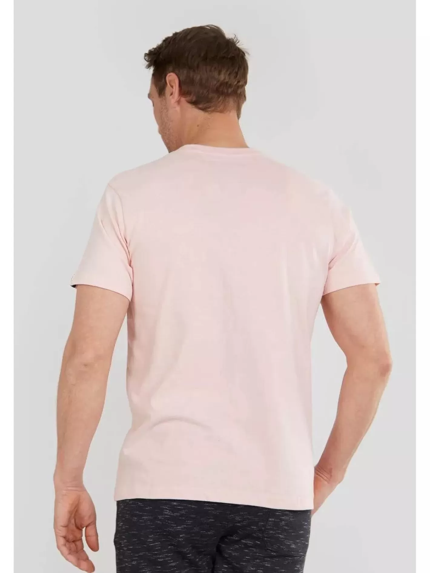 T-Shirt^Fundango Basic T Logo-6 T-Shirt Pink
