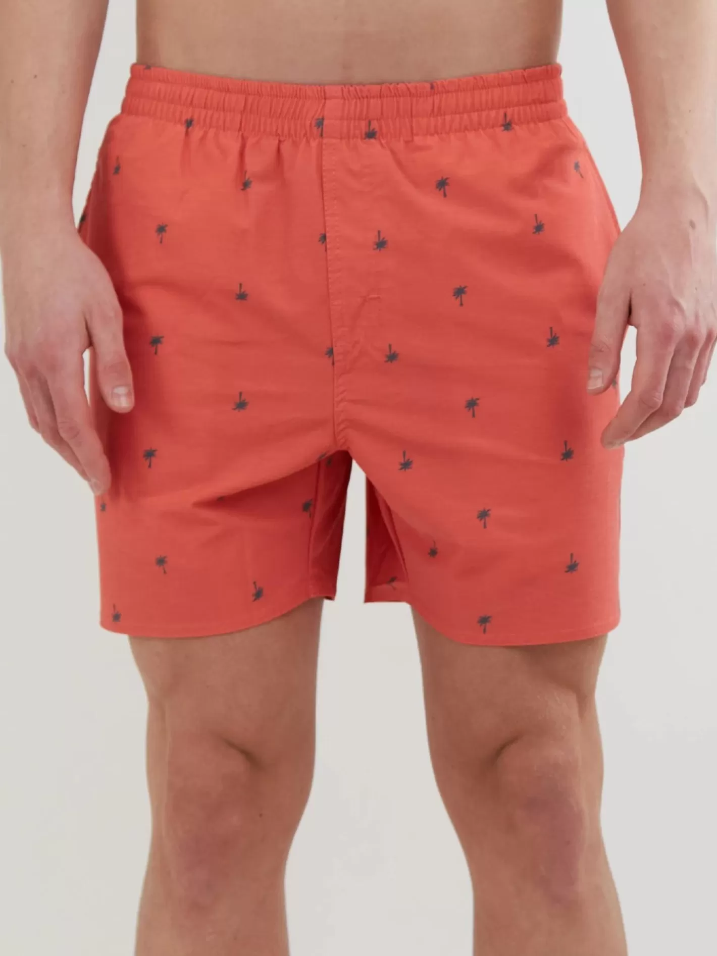 Beach Shorts^Fundango Bono Print Boardshort Red