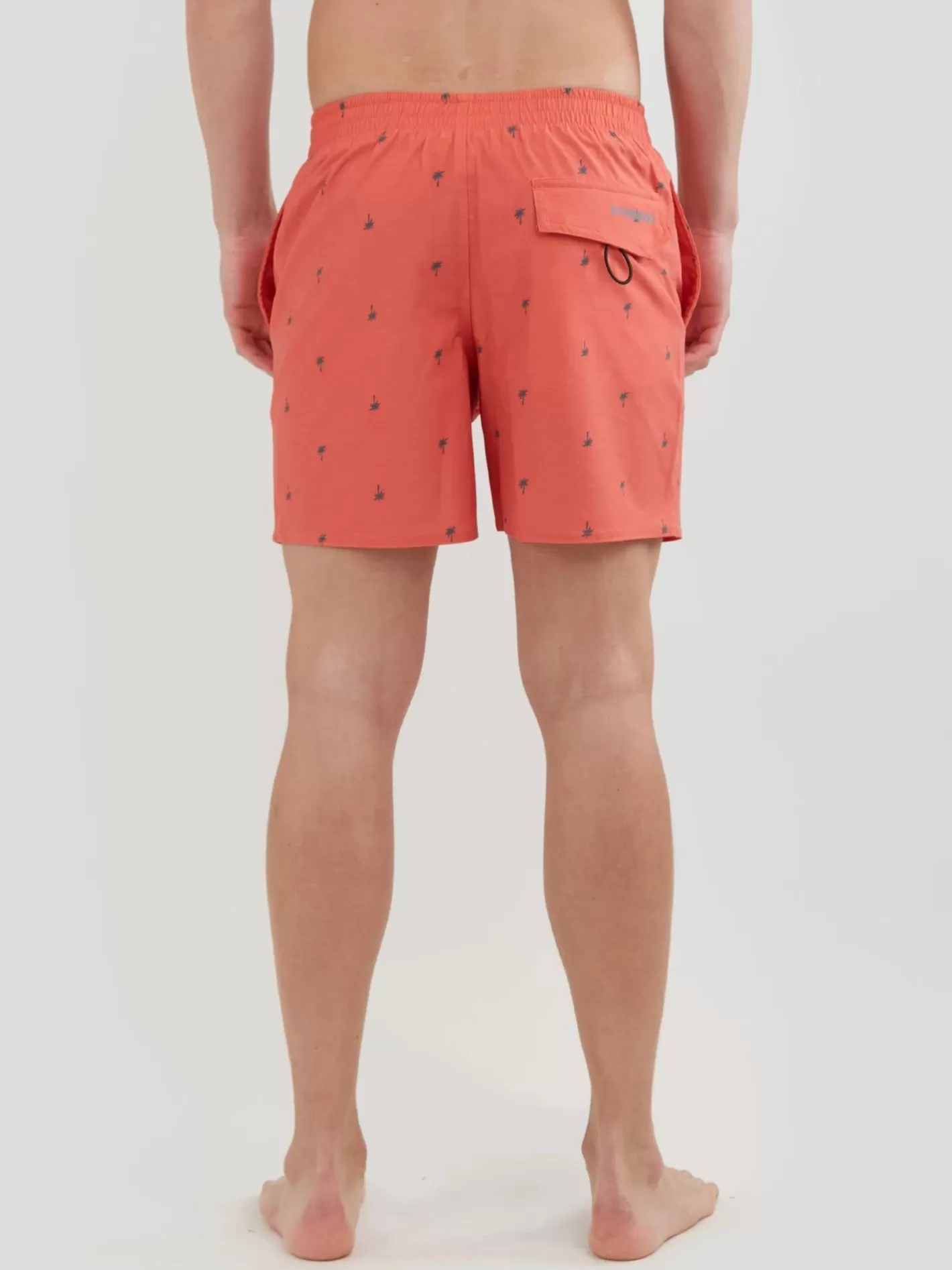 Beach Shorts^Fundango Bono Print Boardshort Red
