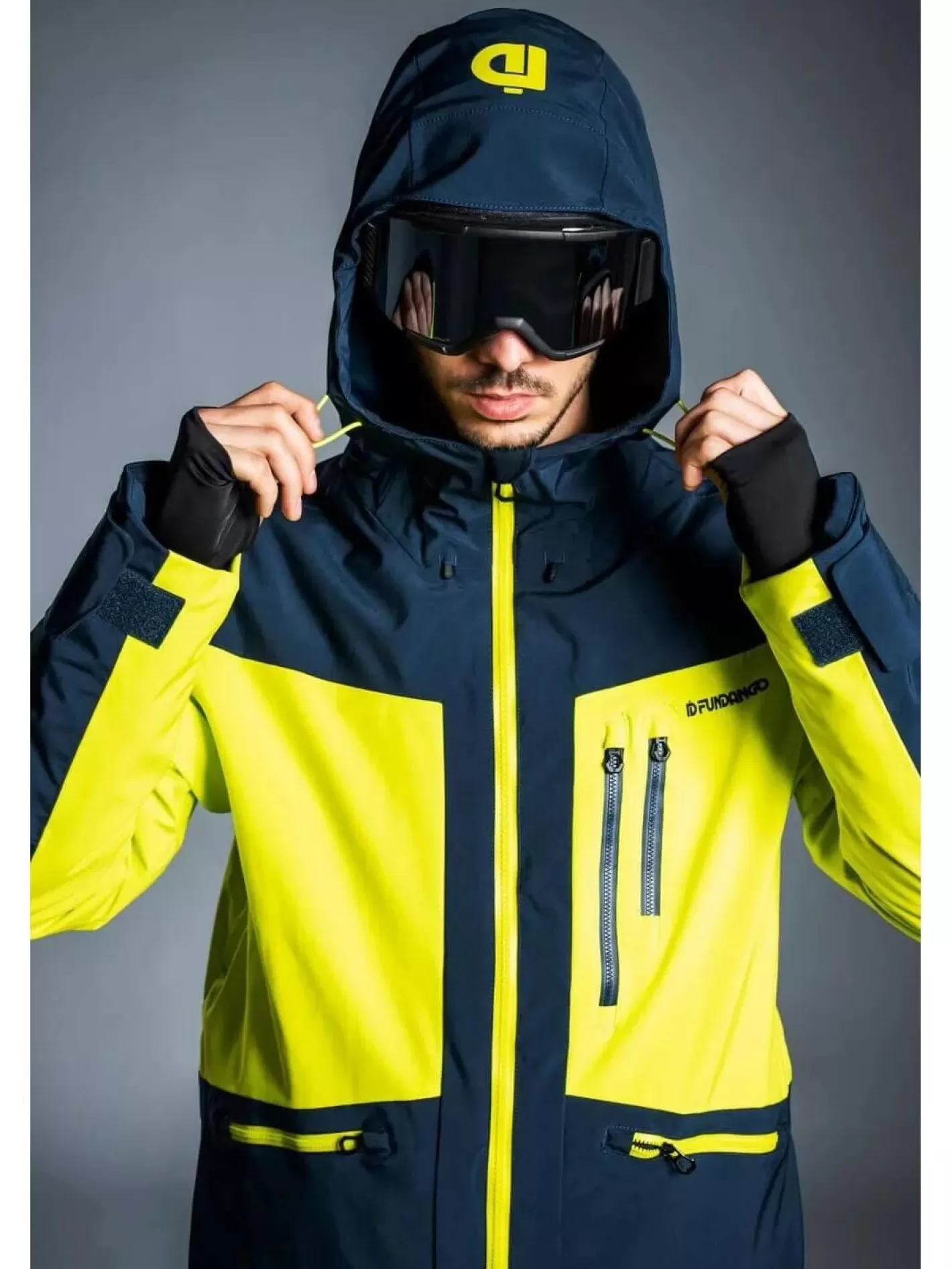 Ski Jacket^Fundango Decatur Allmountain Jacket Yellow