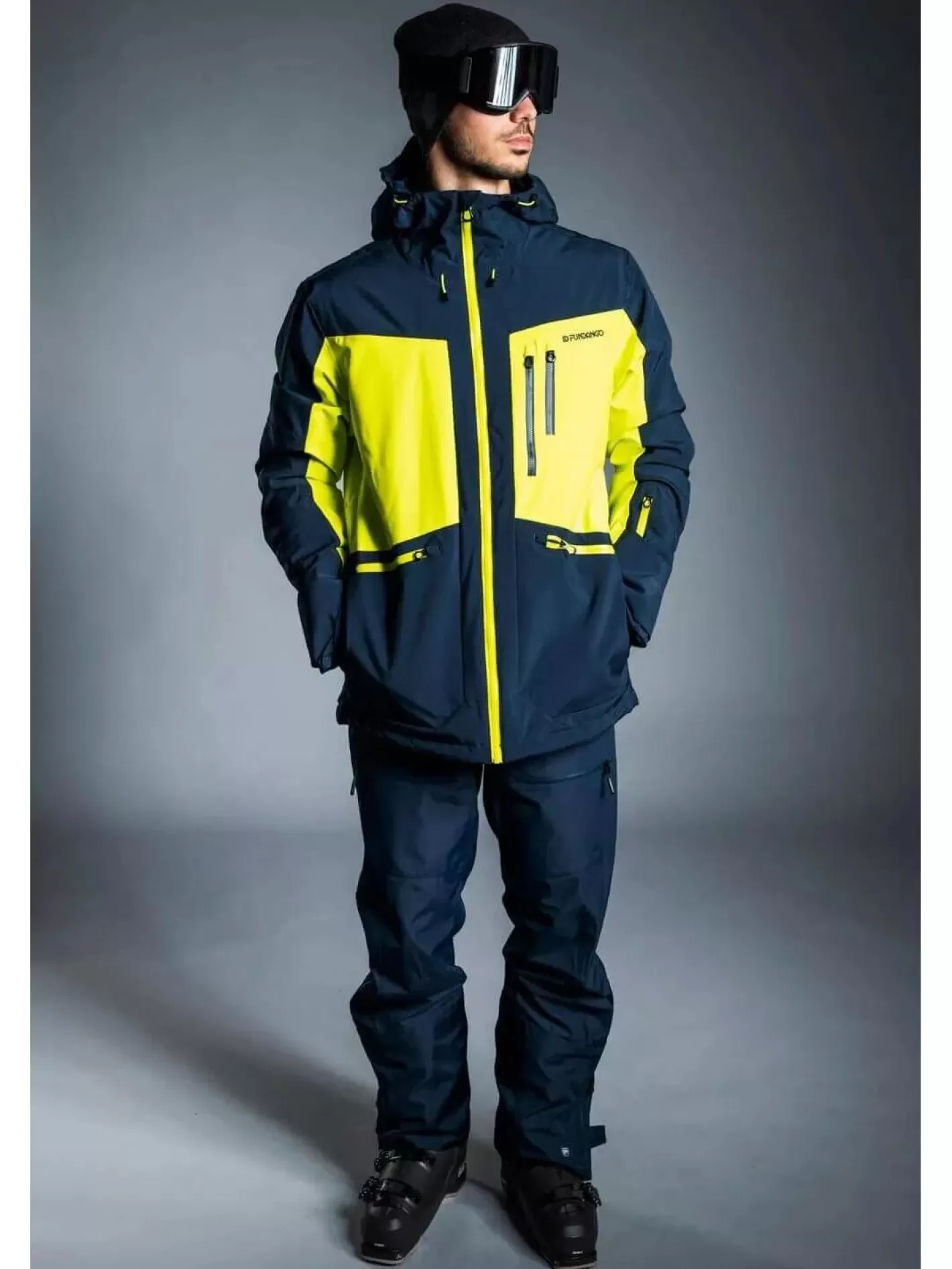 Ski Jacket^Fundango Decatur Allmountain Jacket Yellow