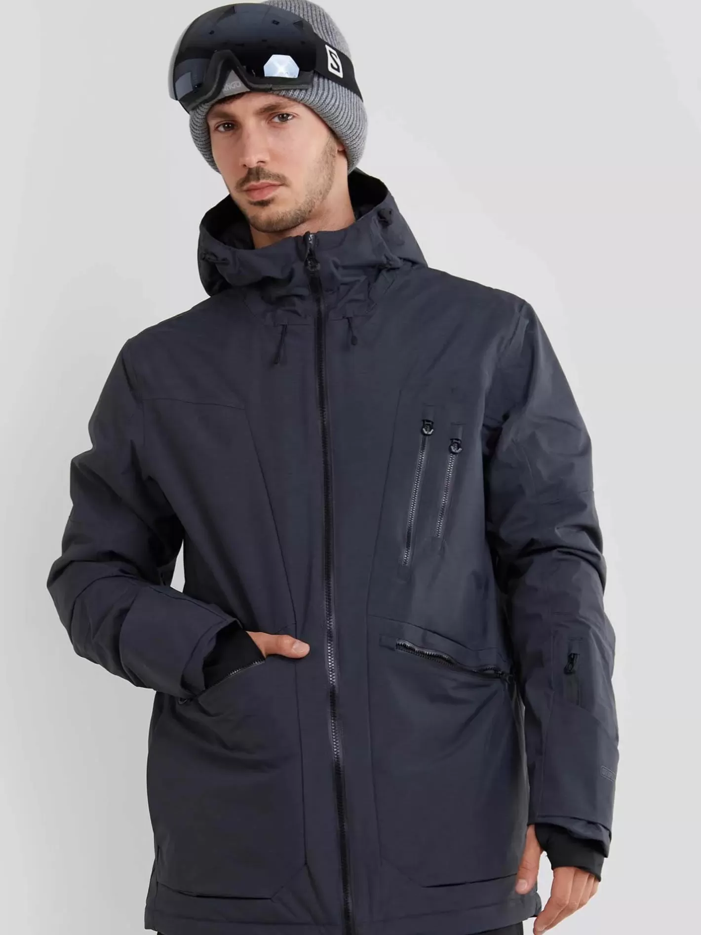 Ski Jacket^Fundango Decatur Jacket Black