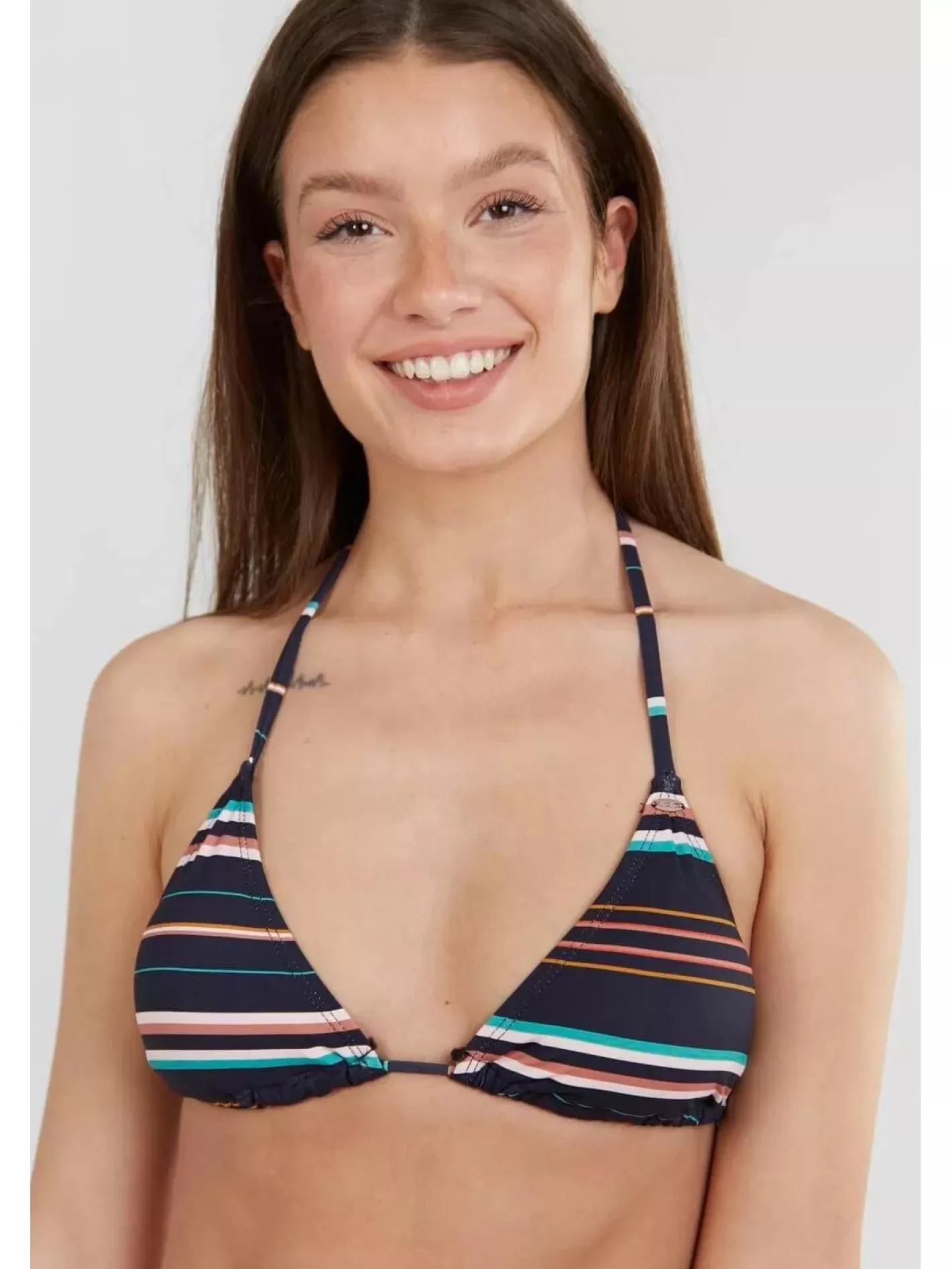Bikinis^Fundango Innisfil Triangle Top Dark Blue