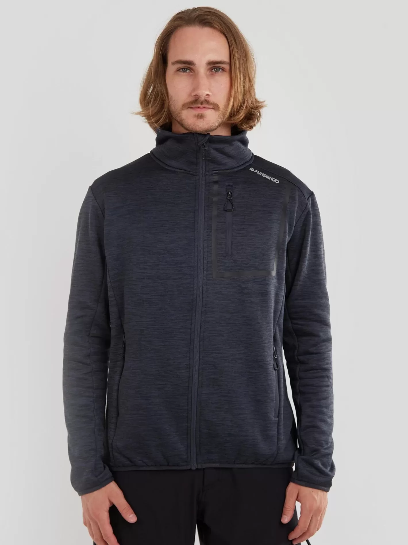 Softshell & Fleece^Fundango Jefferson Fleece Jacket Black