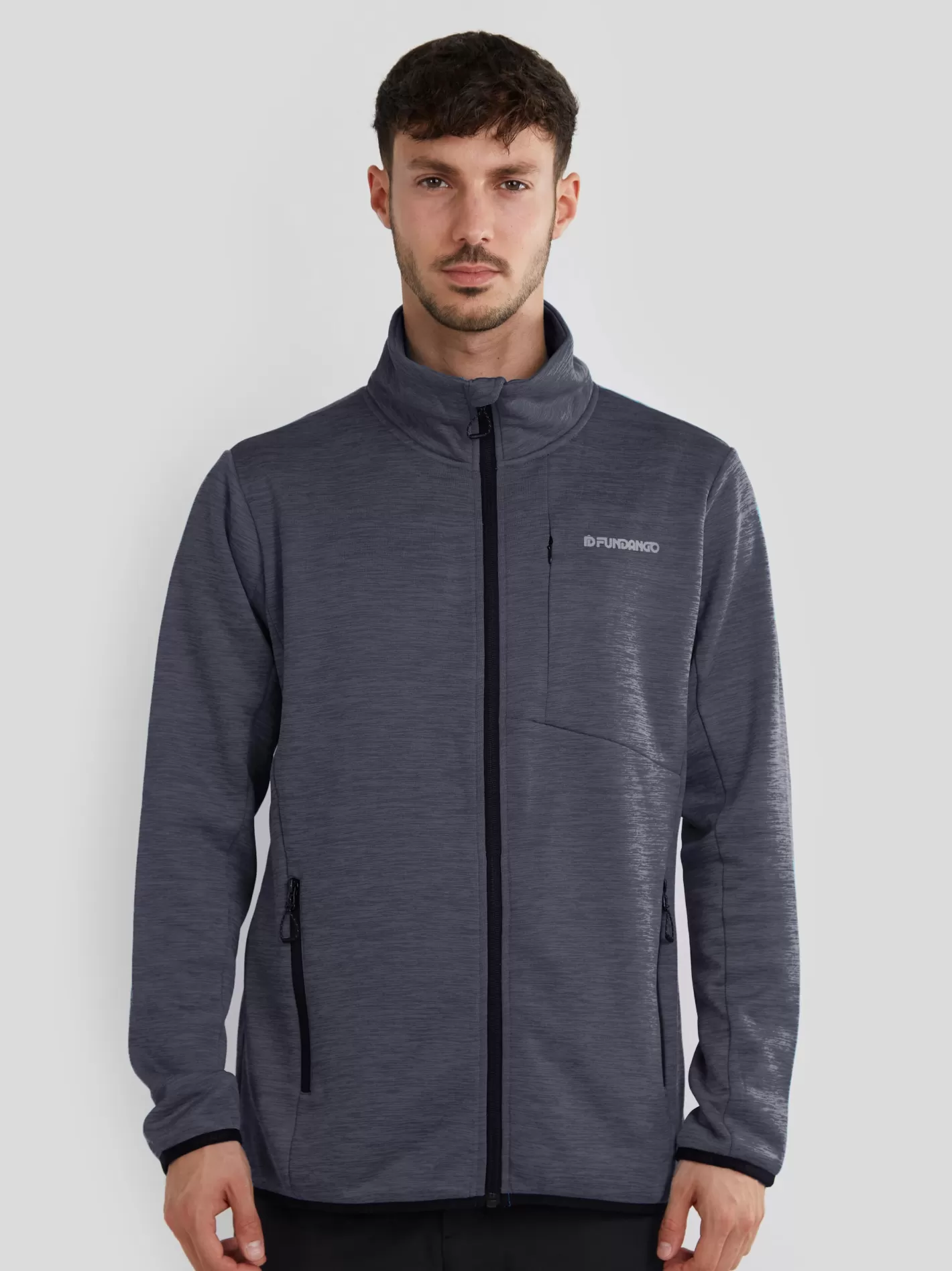 Softshell & Fleece^Fundango Jefferson Fleece Jacket Black