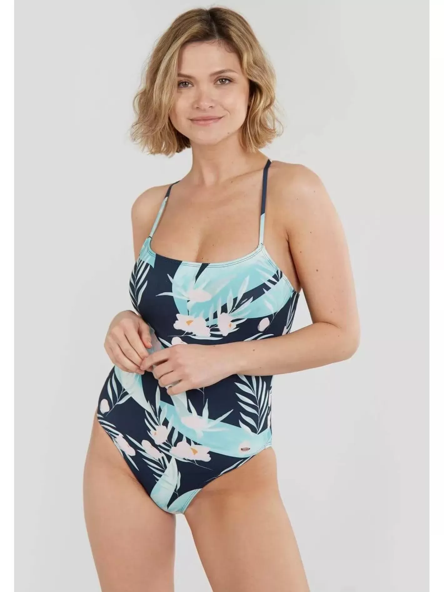 Bikinis^Fundango Lorida Classic Suit Dark Blue