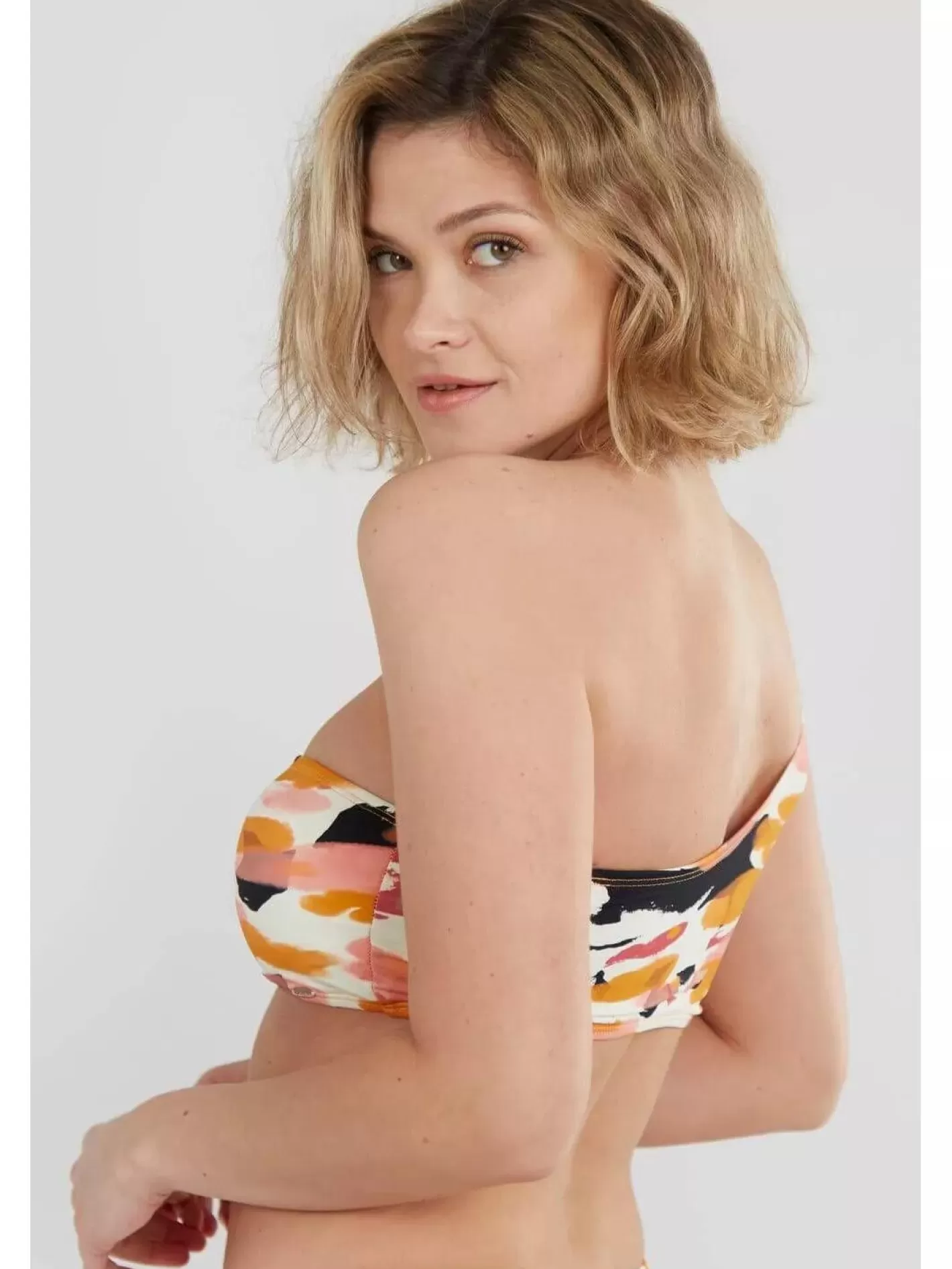 Bikinis^Fundango Madison One Shoulder Top Pink