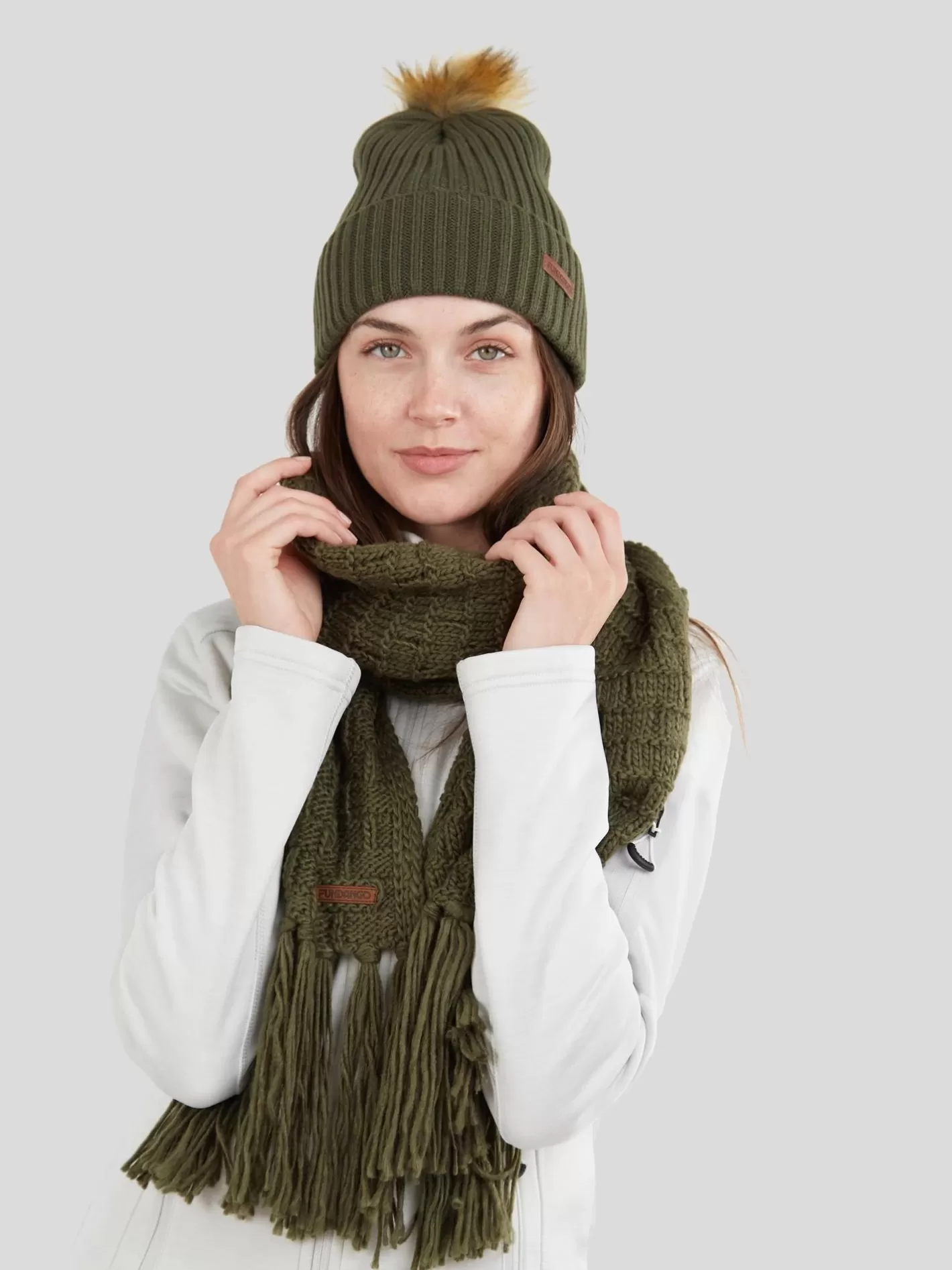Beanies^Fundango Merna Beanie Oliv