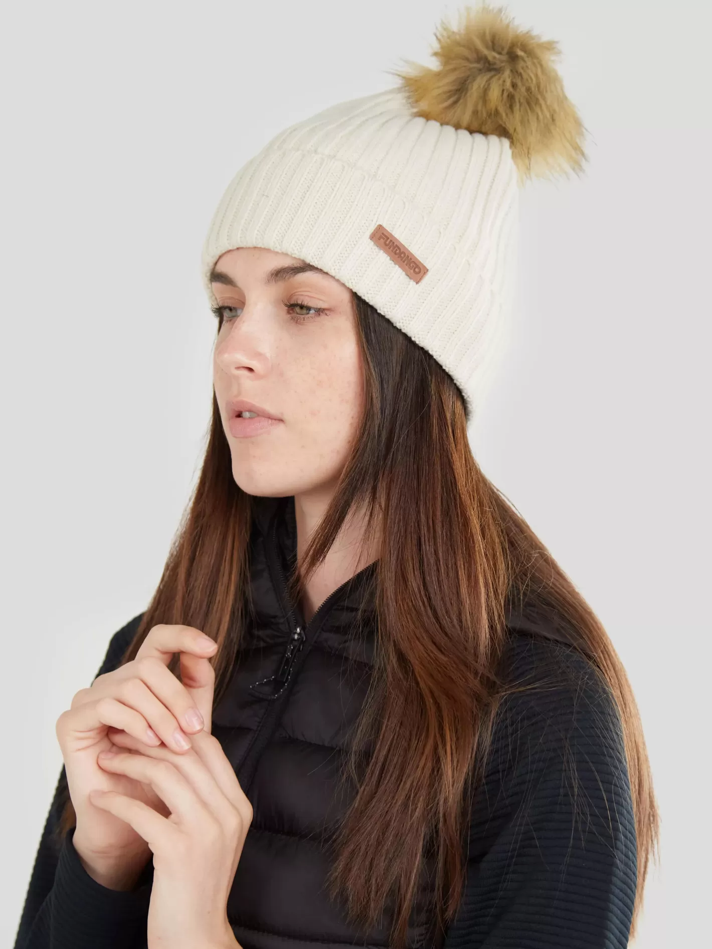 Beanies^Fundango Merna Beanie White