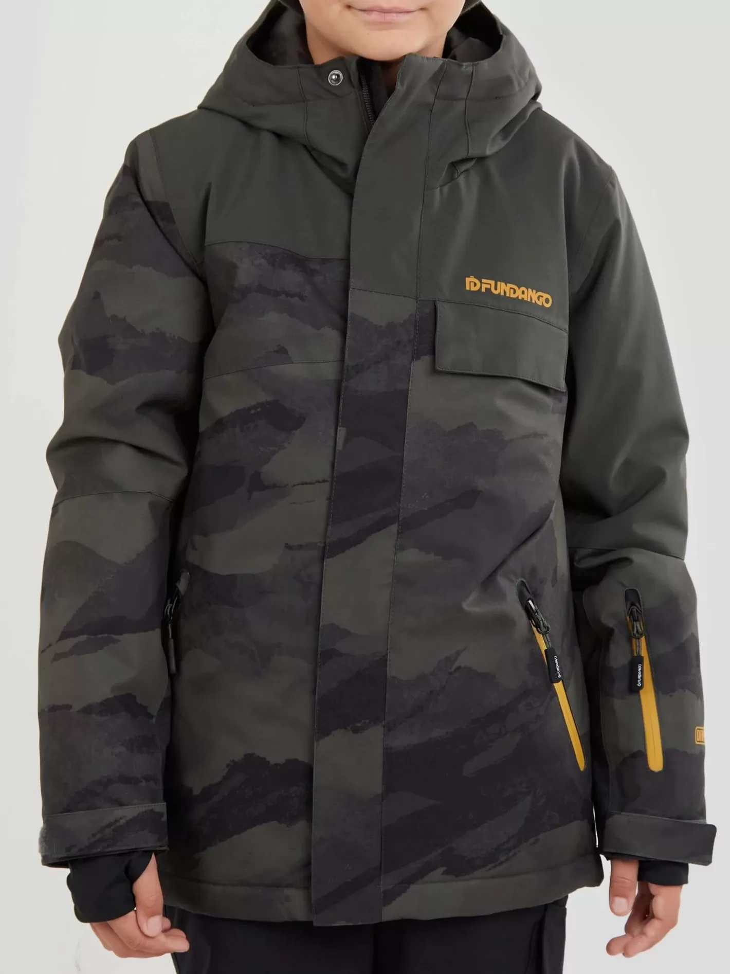 Ski Jackets^Fundango Milton Jacket Oliv