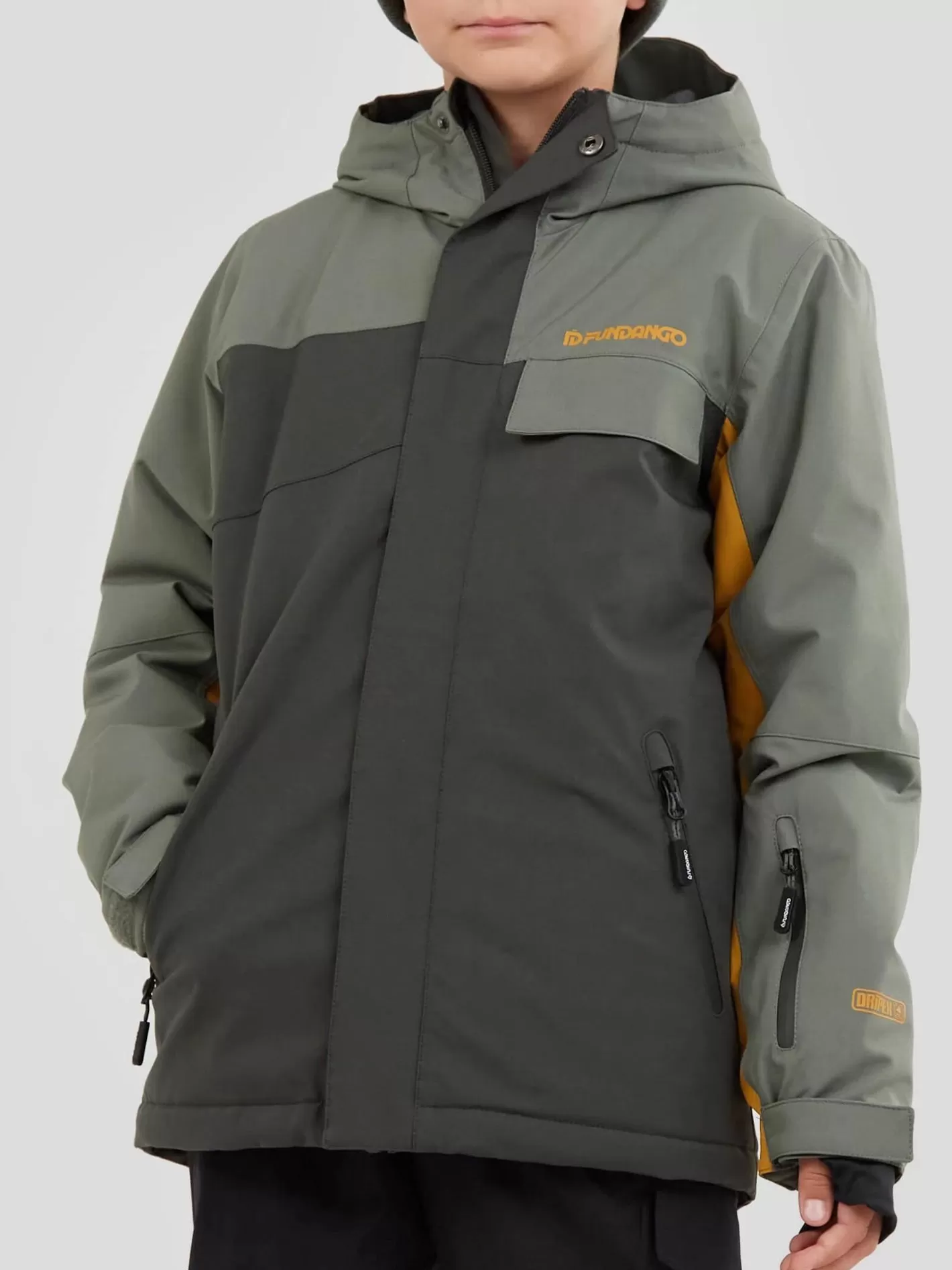 Ski Jackets^Fundango Milton Jacket Oliv