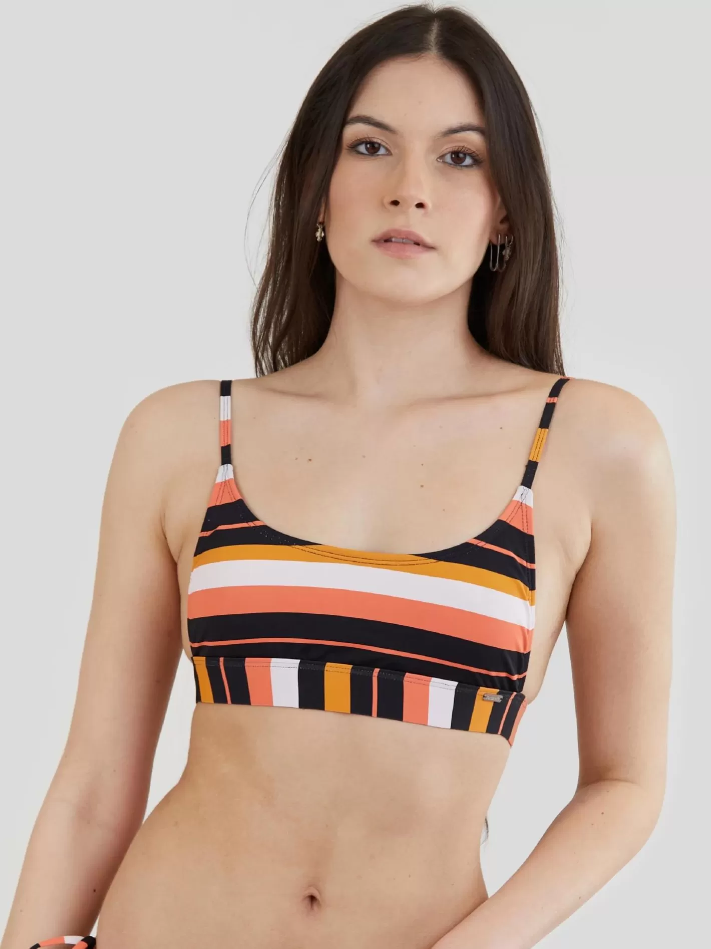 Bikinis^Fundango Moana Bralette Top Black
