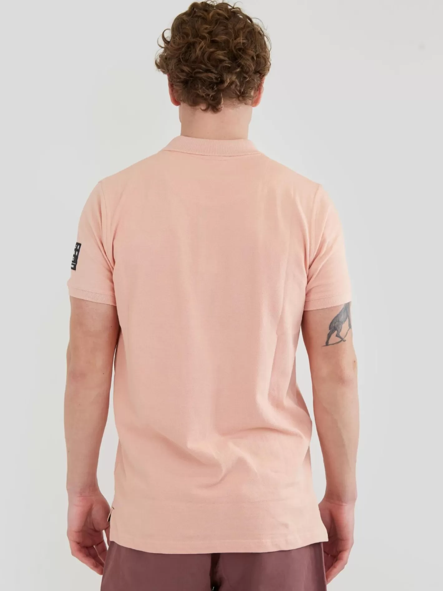 Polo Shirt^Fundango Molton Poloshirt Pink