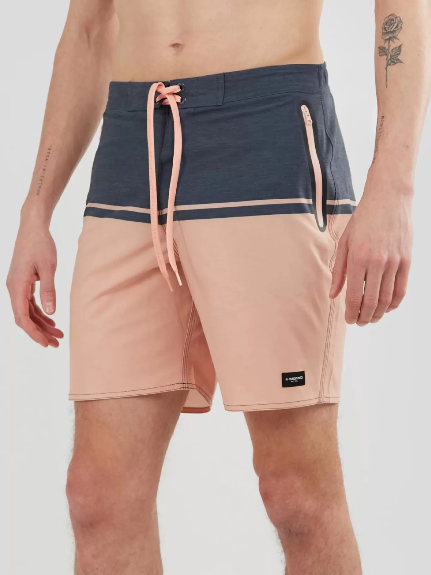 Beach Shorts^Fundango Morris Boardshort Pink