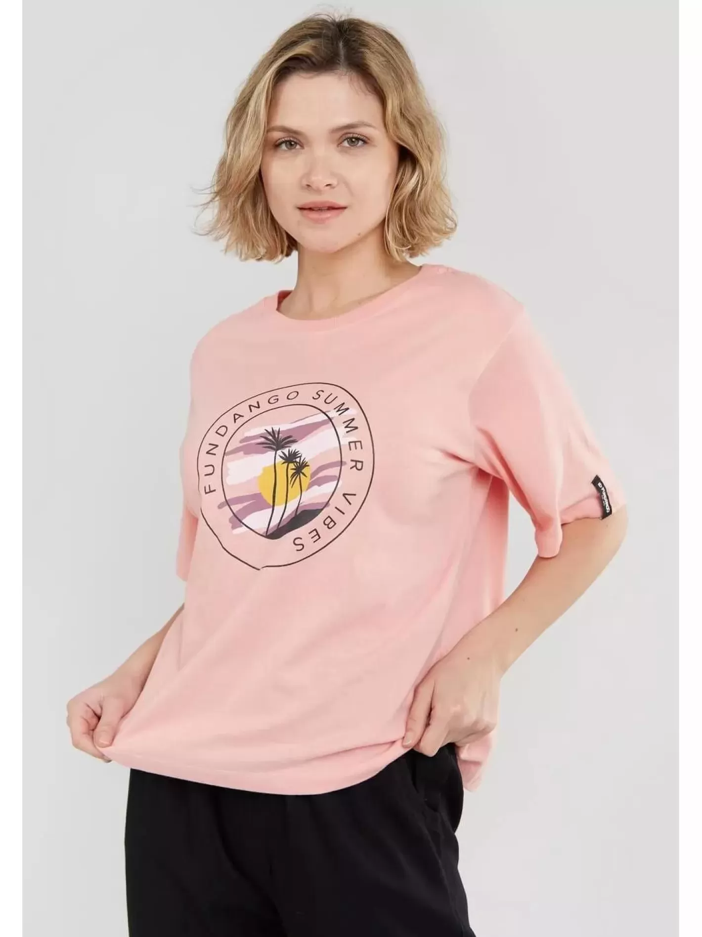 T-Shirt^Fundango Nandelit T-Shirt Pink