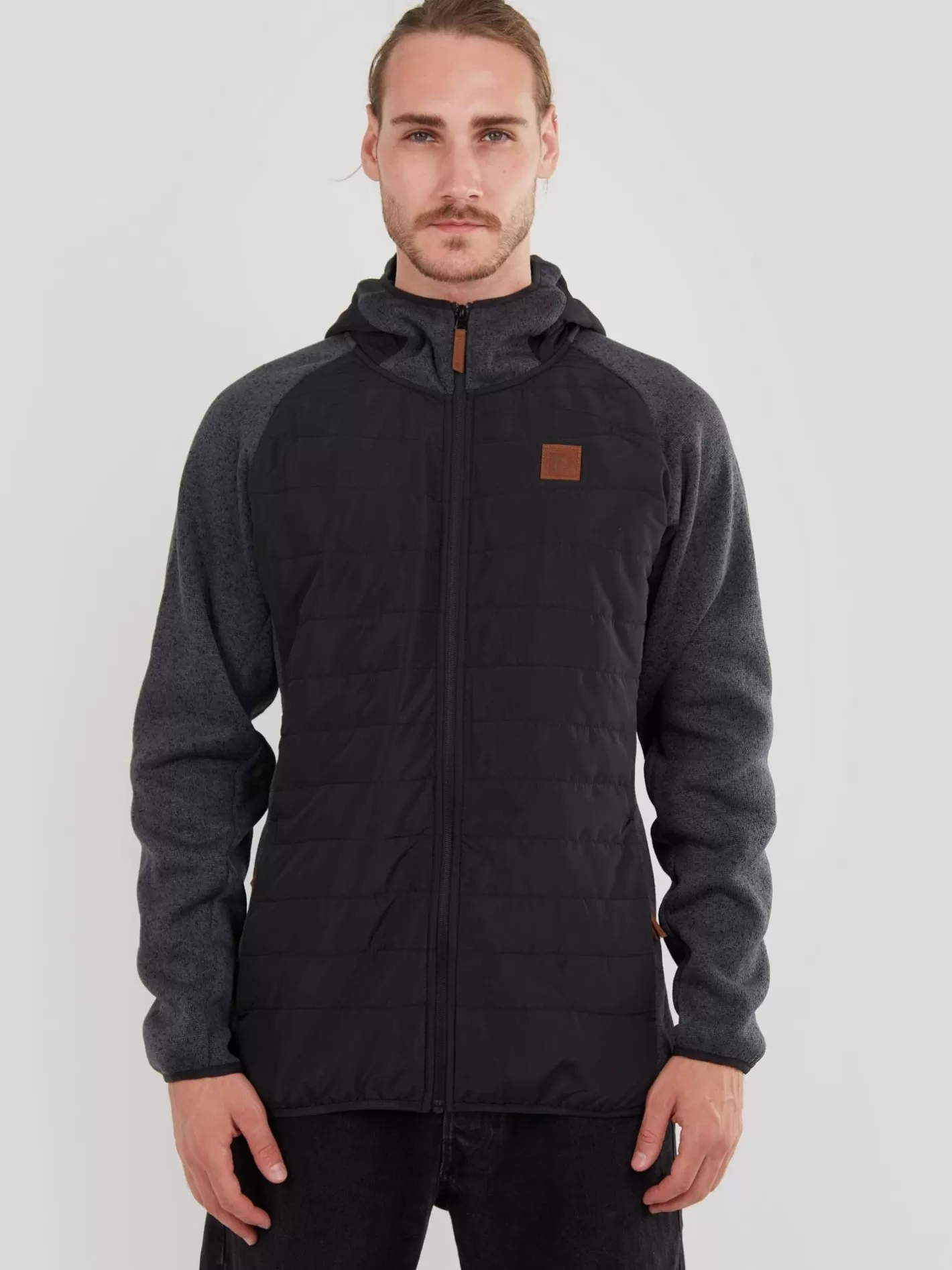 Softshell & Fleece^Fundango Obsidian Hybrid Jacket Black