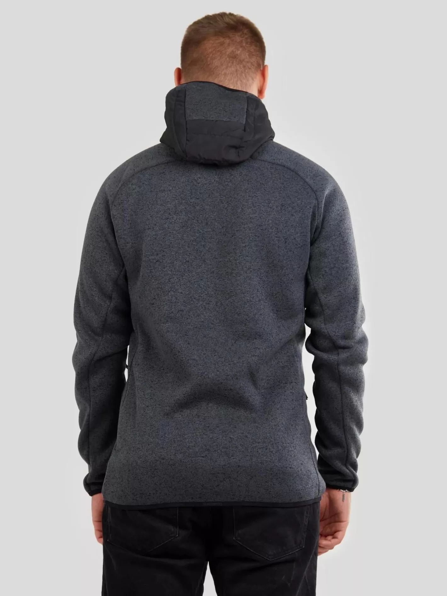 Softshell & Fleece^Fundango Obsidian Hybrid Jacket Black