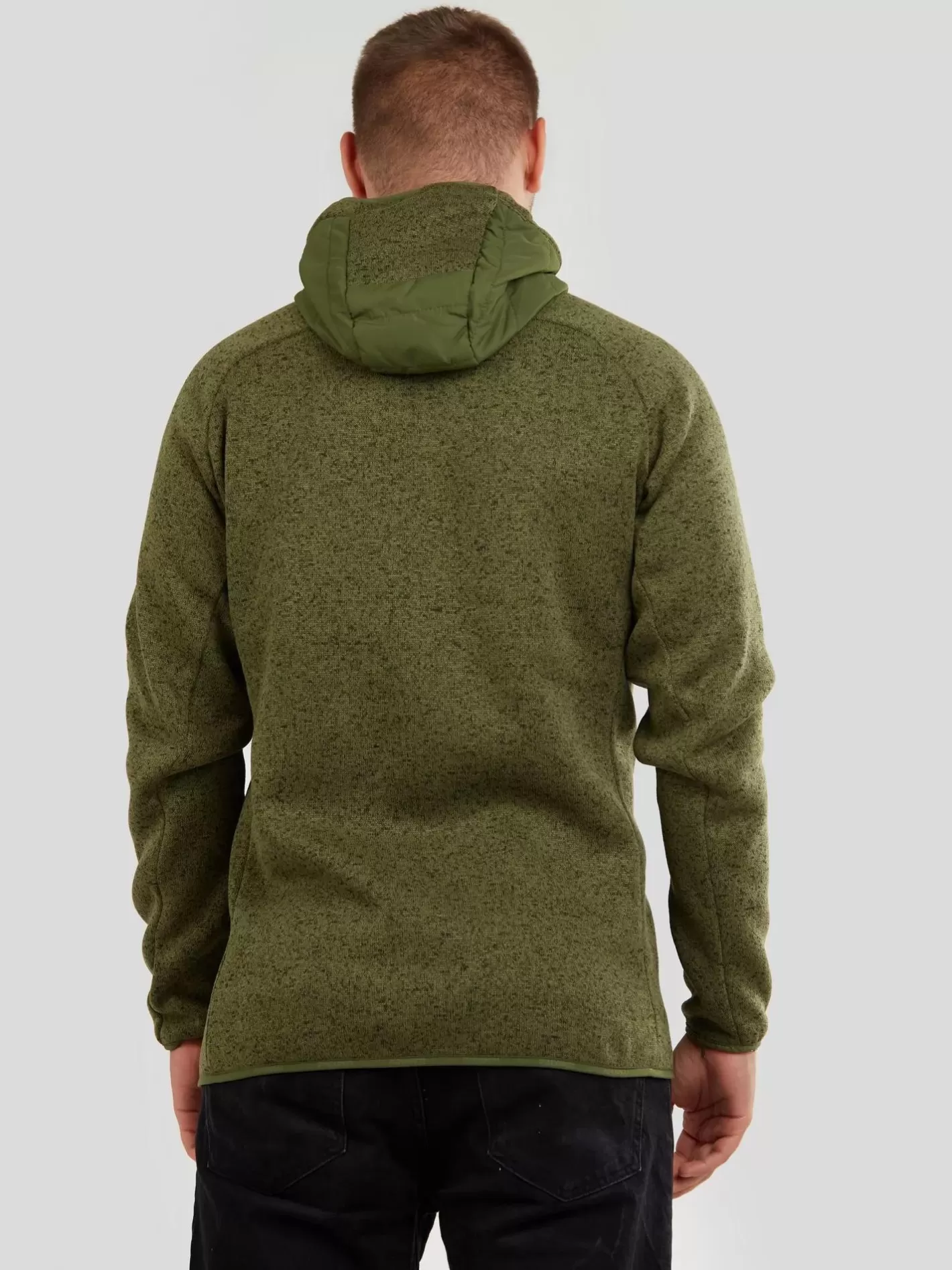 Softshell & Fleece^Fundango Obsidian Hybrid Jacket Oliv