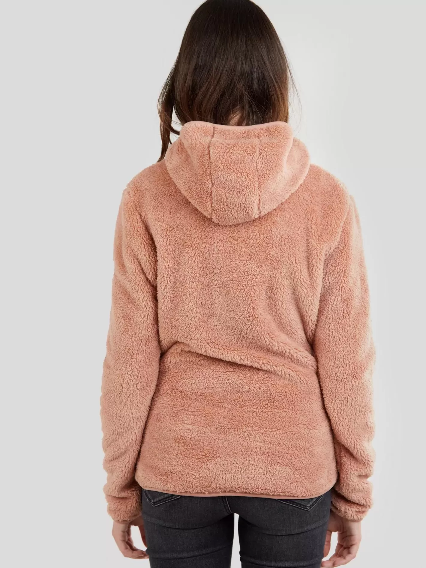 Sweatshirt^Fundango Olivia Pile Jacket Pink