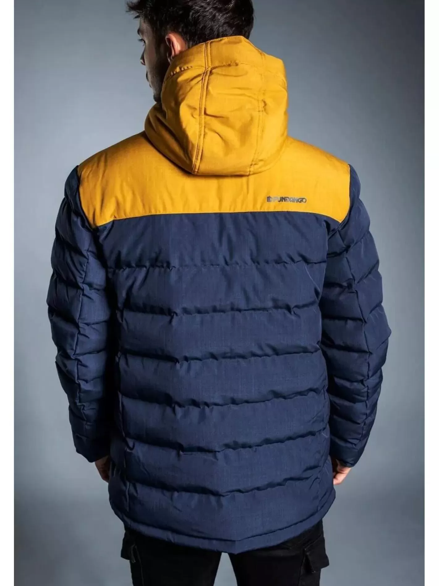 Casual Jacket^Fundango Passat Padded Jacket Dark Blue