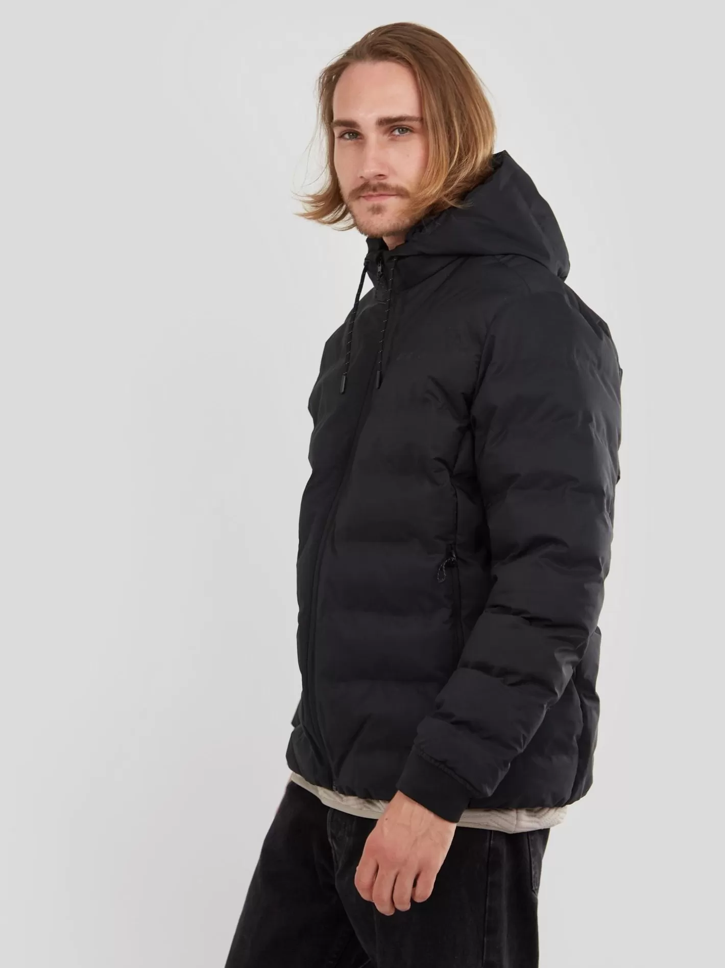 Casual Jacket^Fundango Patriot Padded Jacket Black