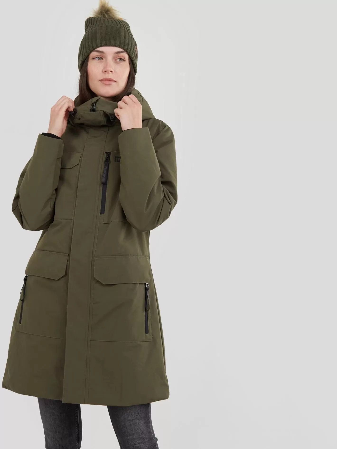 Casual Jackets^Fundango Perilla Parka Jacket Oliv
