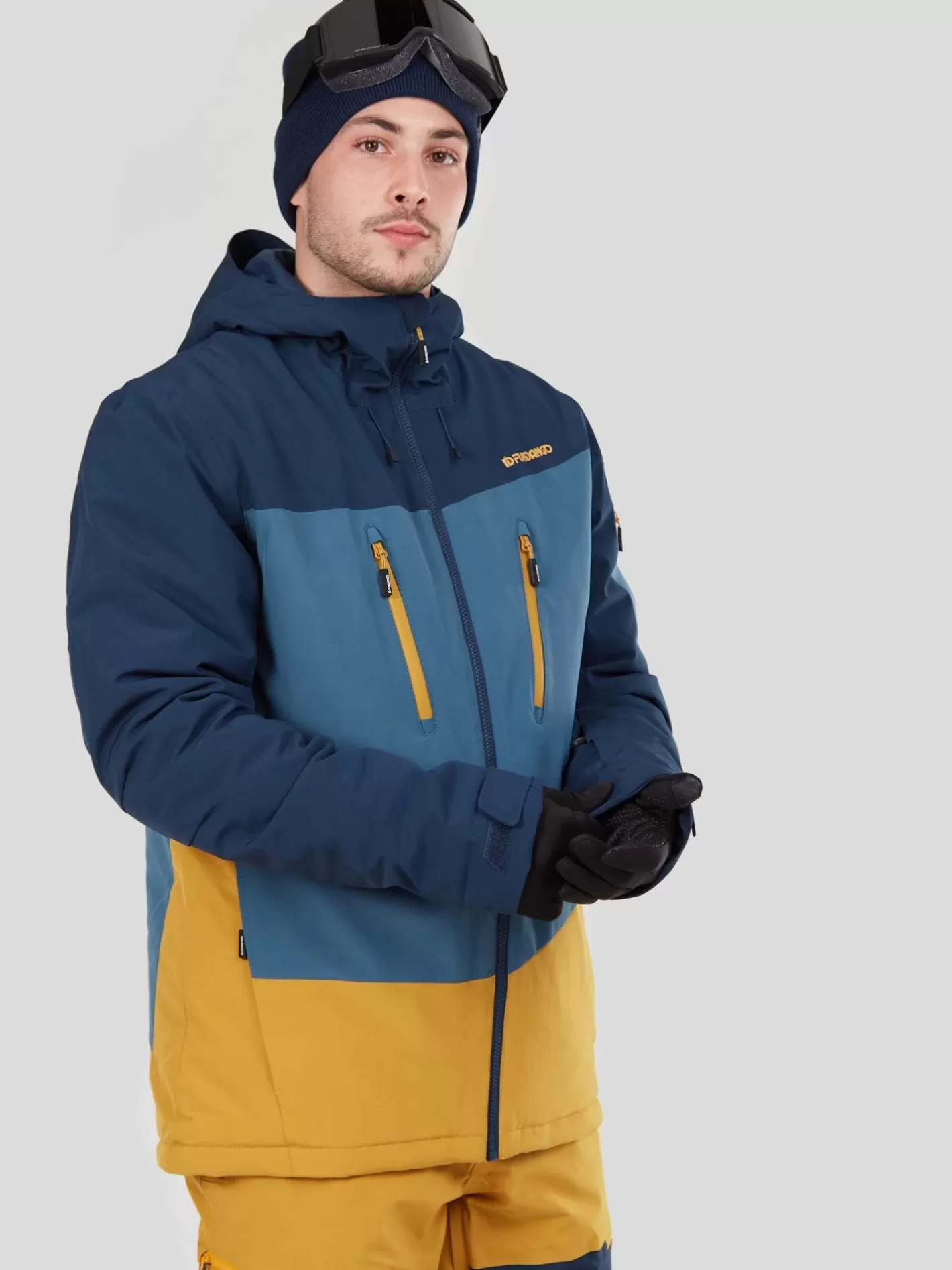 Ski Jacket^Fundango Privet Allmountain Jacket Dark Blue