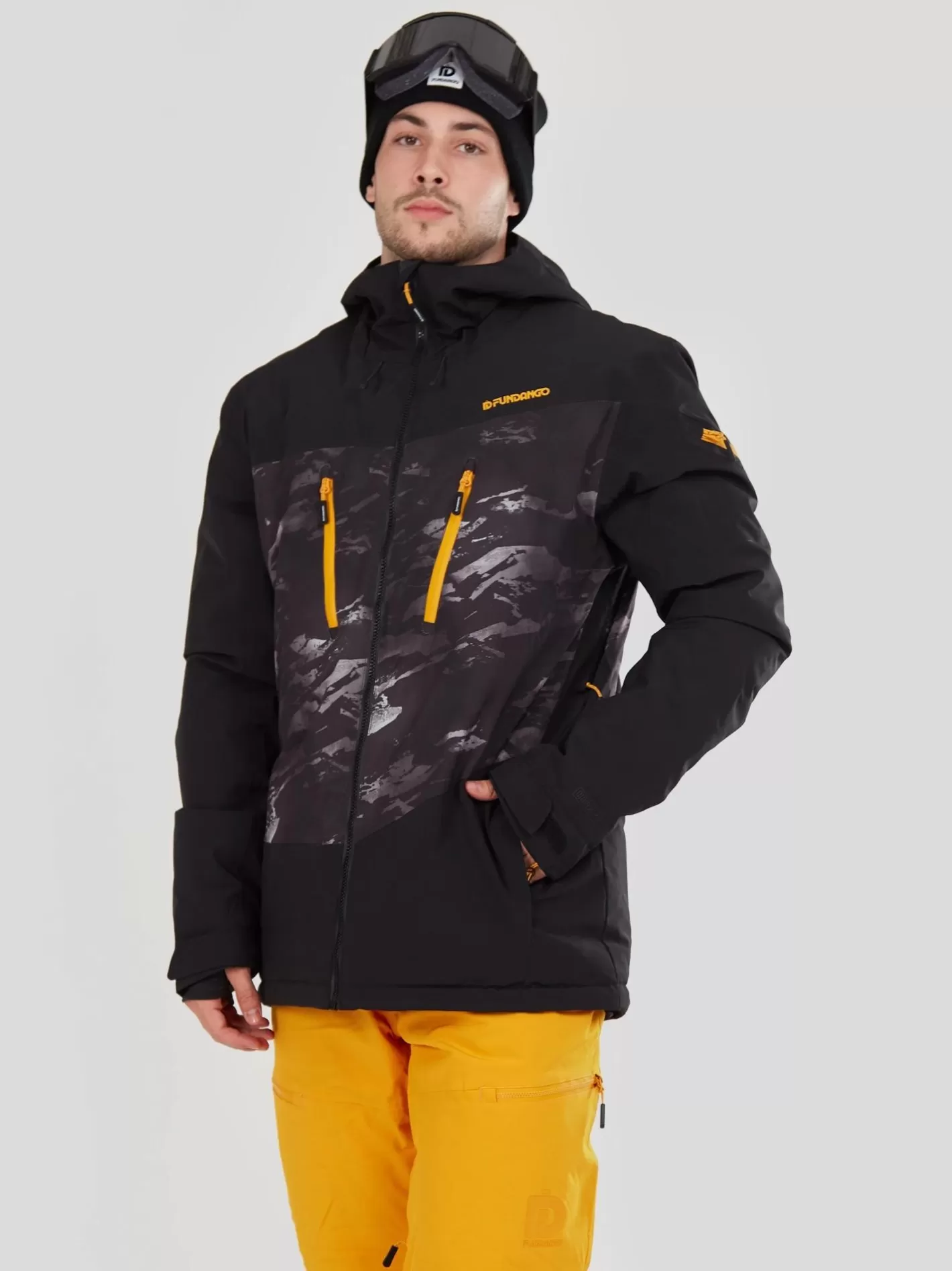 Ski Jacket^Fundango Privet Allmountain Jacket Black