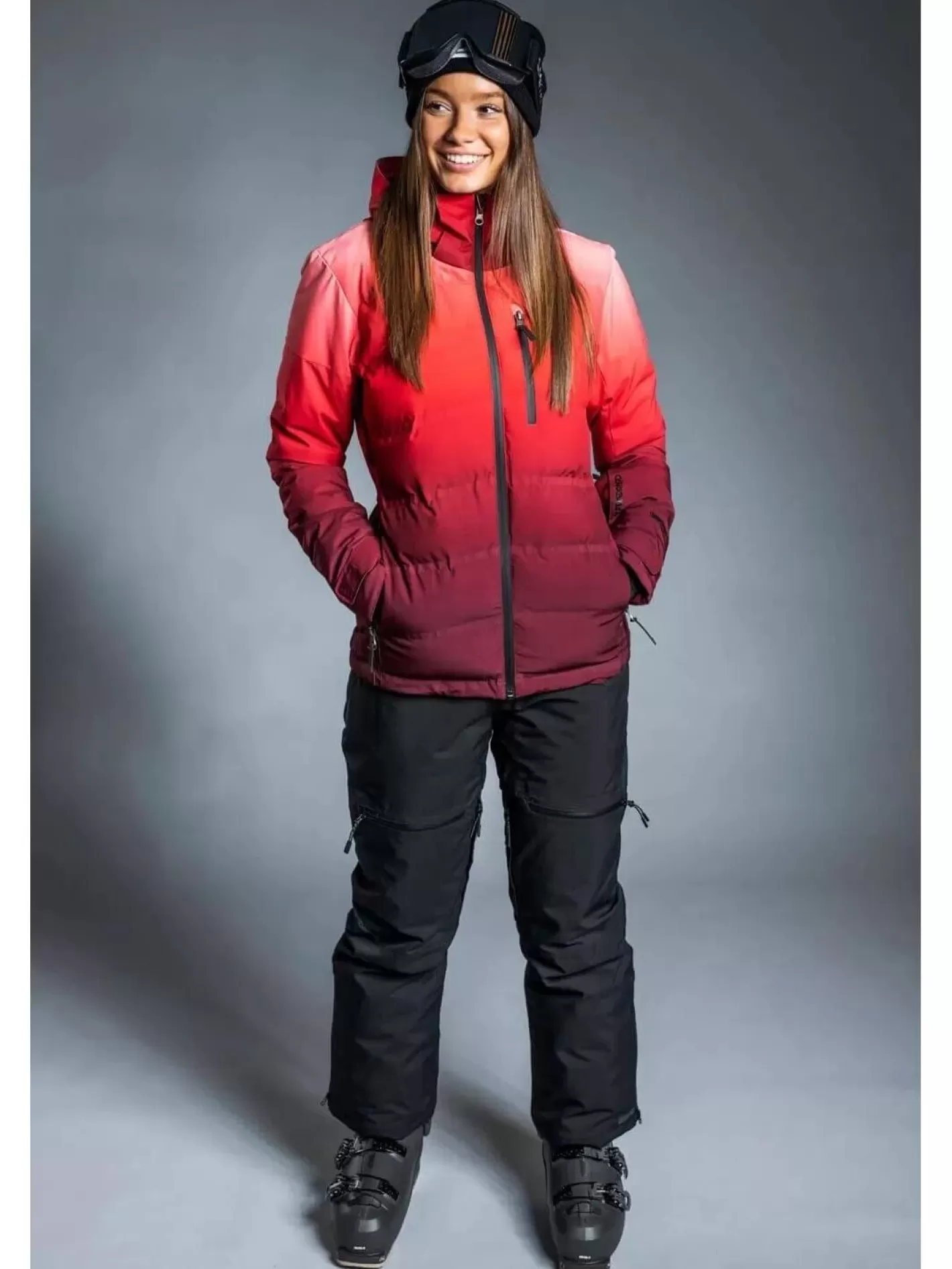 Ski Jacket^Fundango Pumila Padded Jacket Magenta