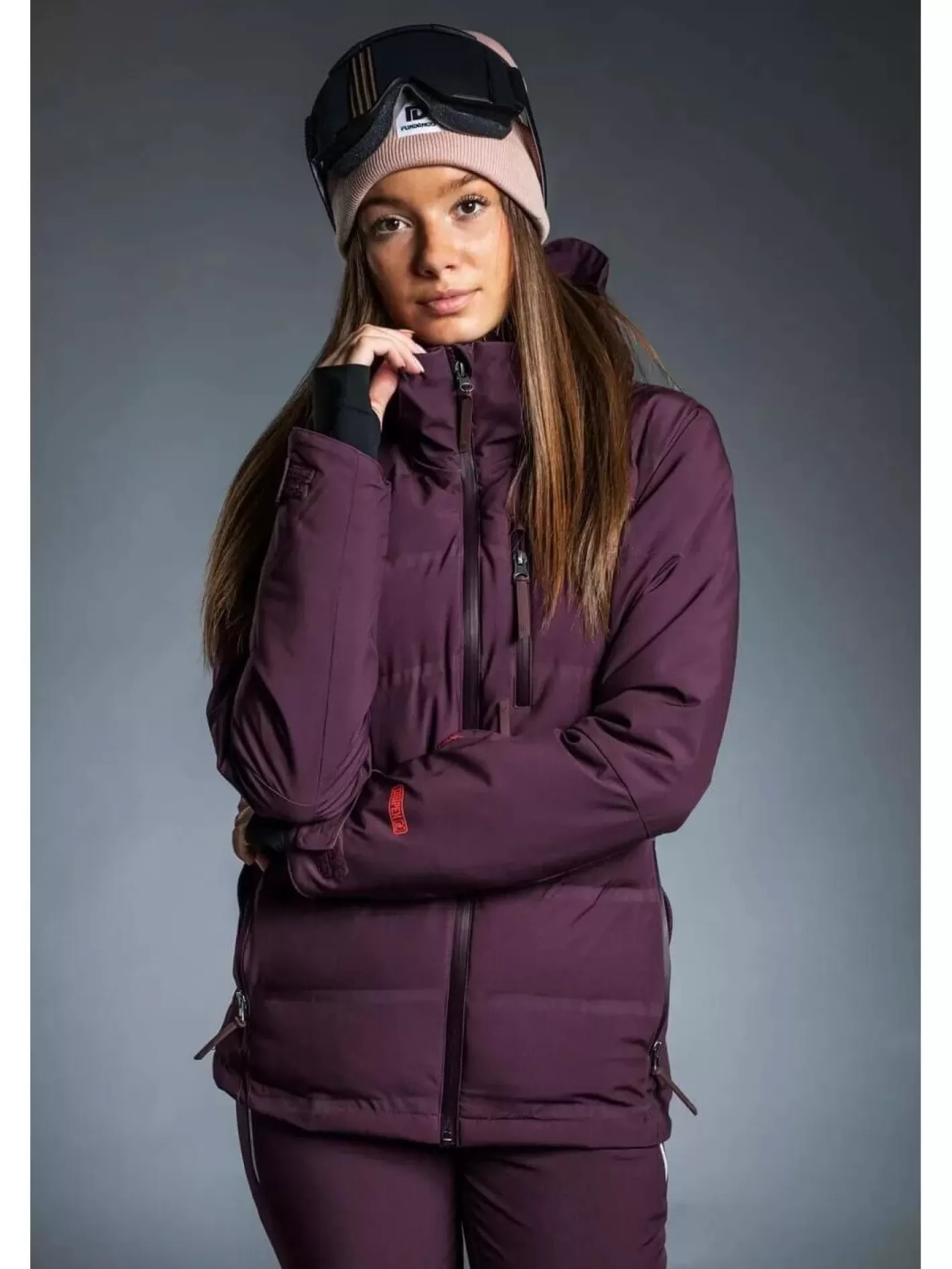 Ski Jacket^Fundango Pumila Padded Jacket Purple
