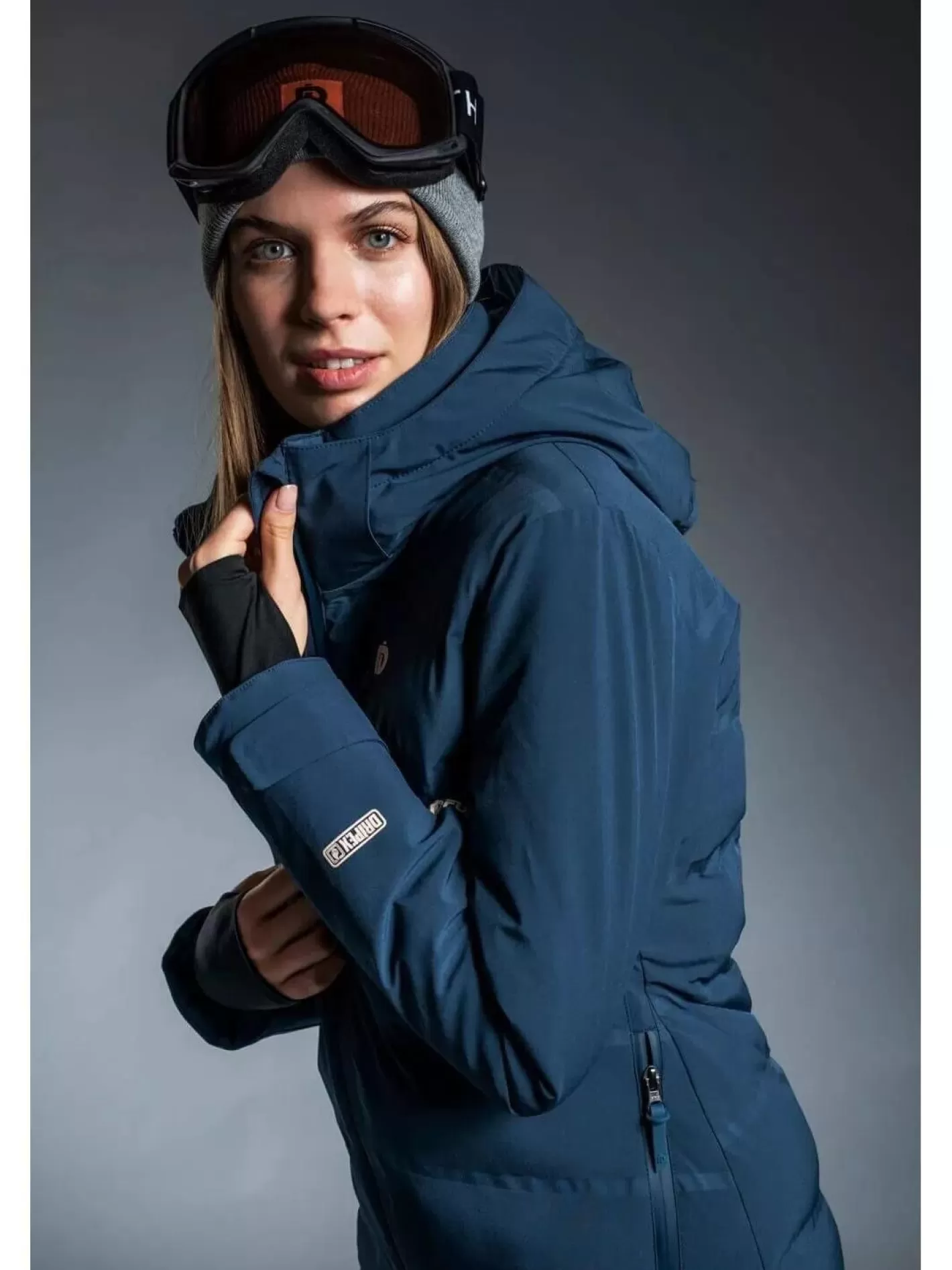 Ski Jacket^Fundango Pumila Padded Jacket Dark Blue