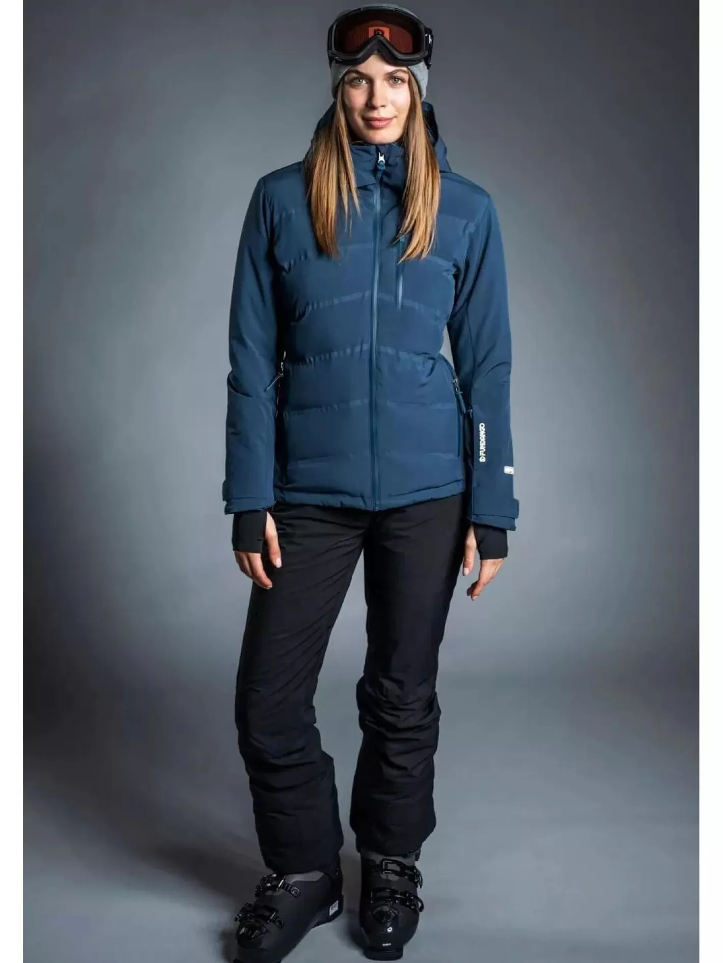 Ski Jacket^Fundango Pumila Padded Jacket Dark Blue