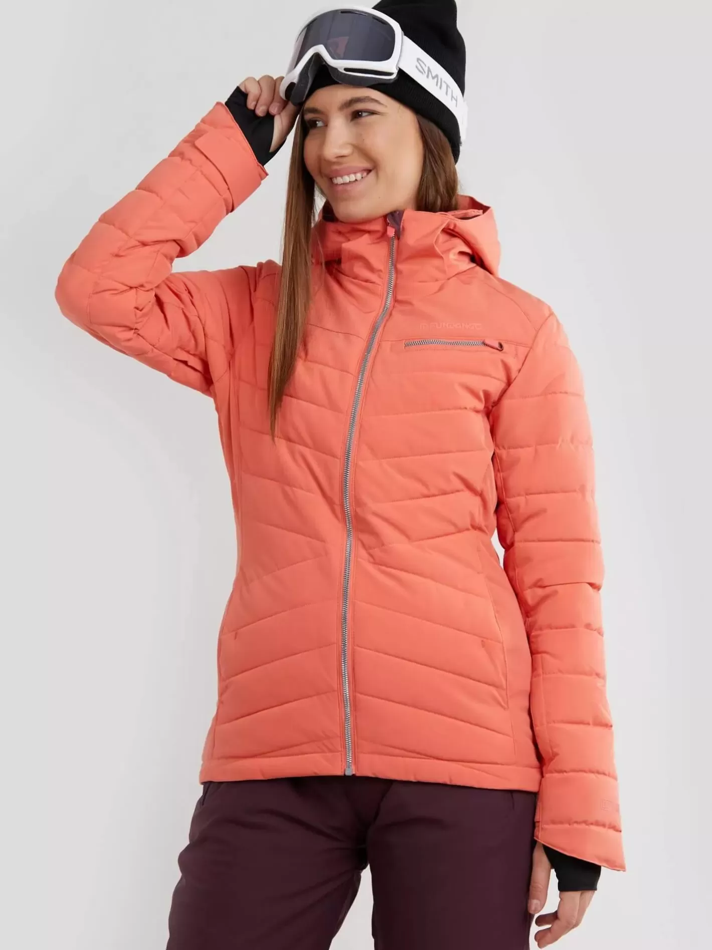 Ski Jacket^Fundango Punch Padded Jacket Red