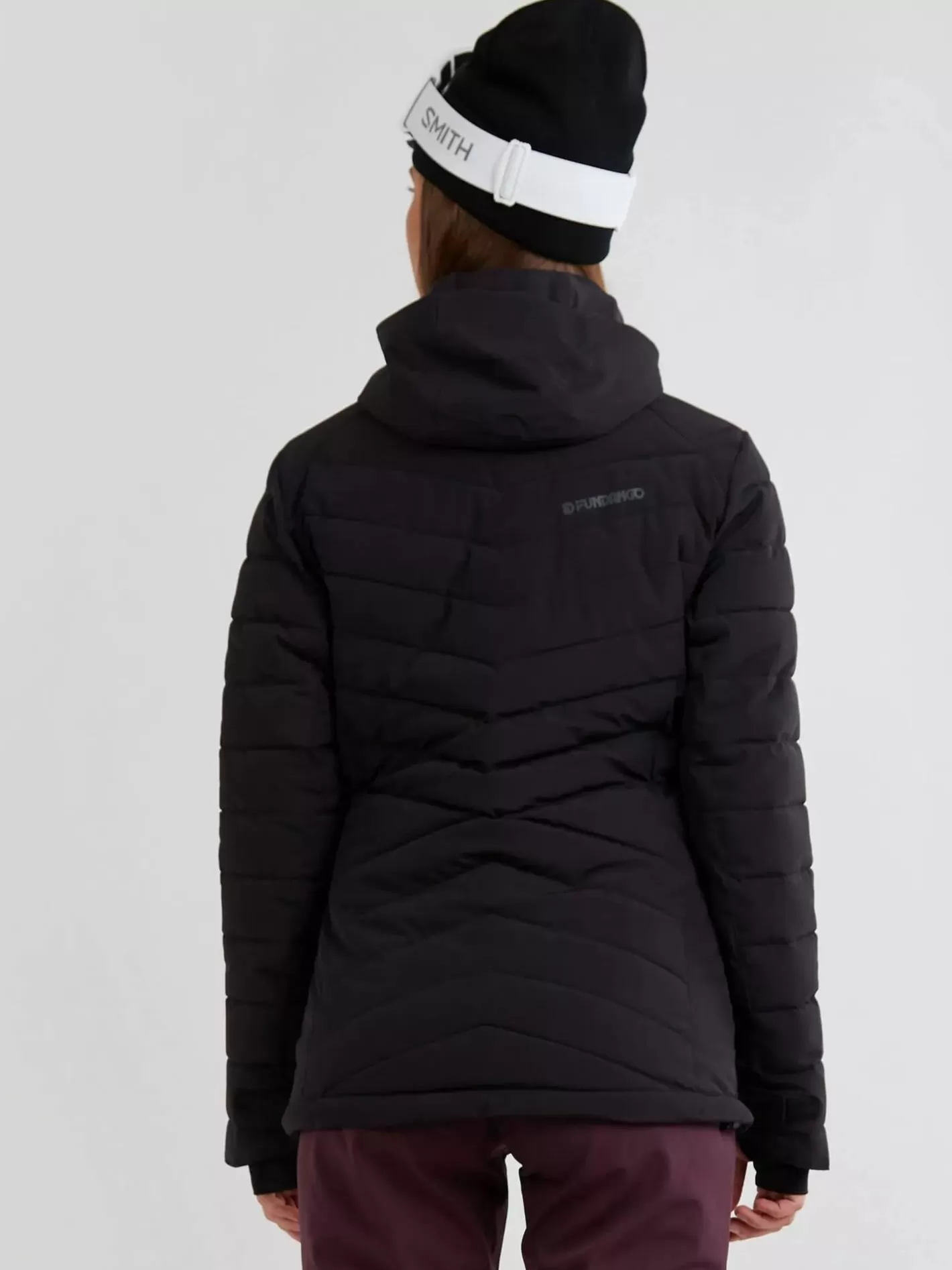 Ski Jacket^Fundango Punch Padded Jacket Black