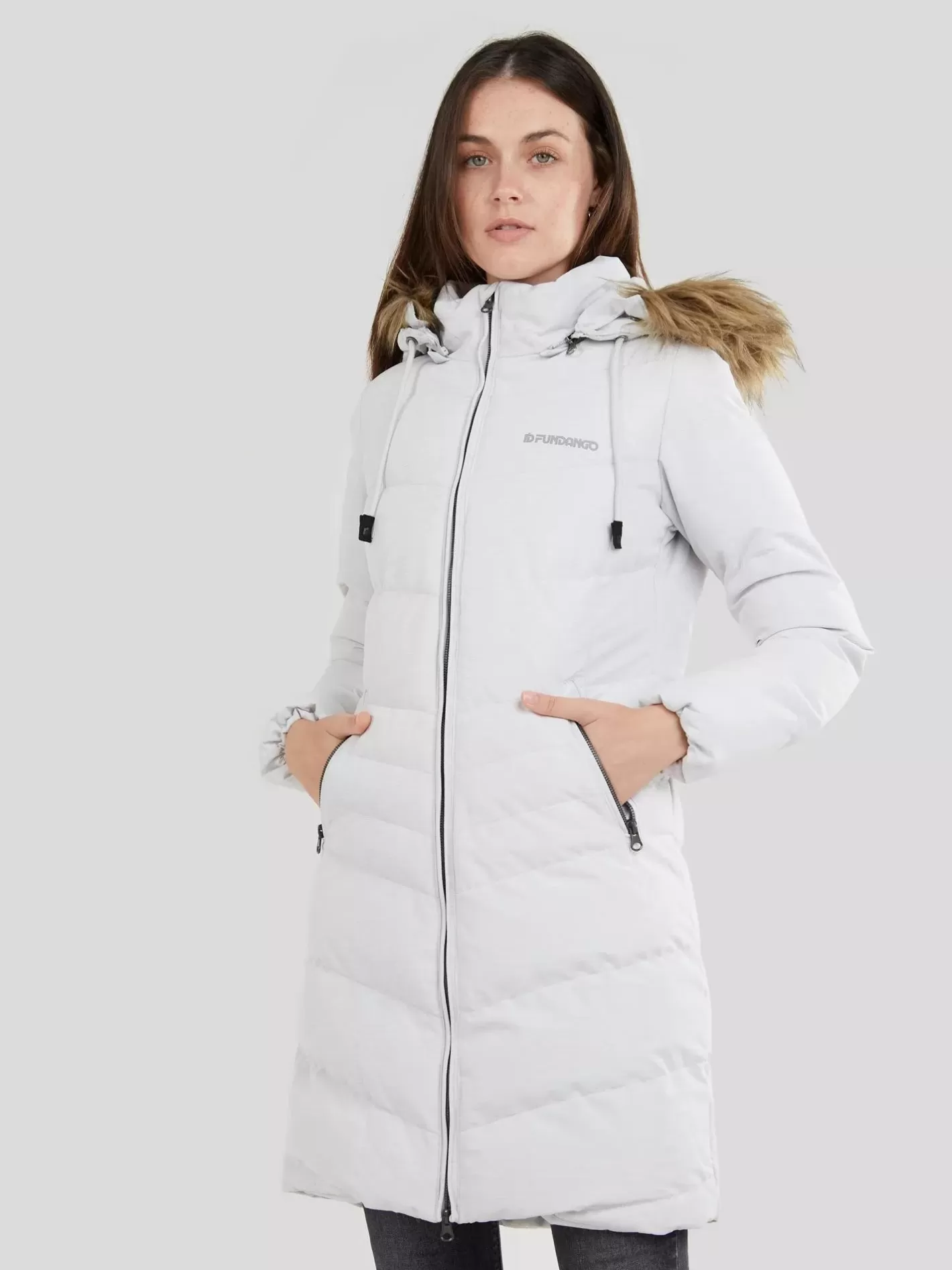 Casual Jackets^Fundango Puppis Padded Jacket Grey