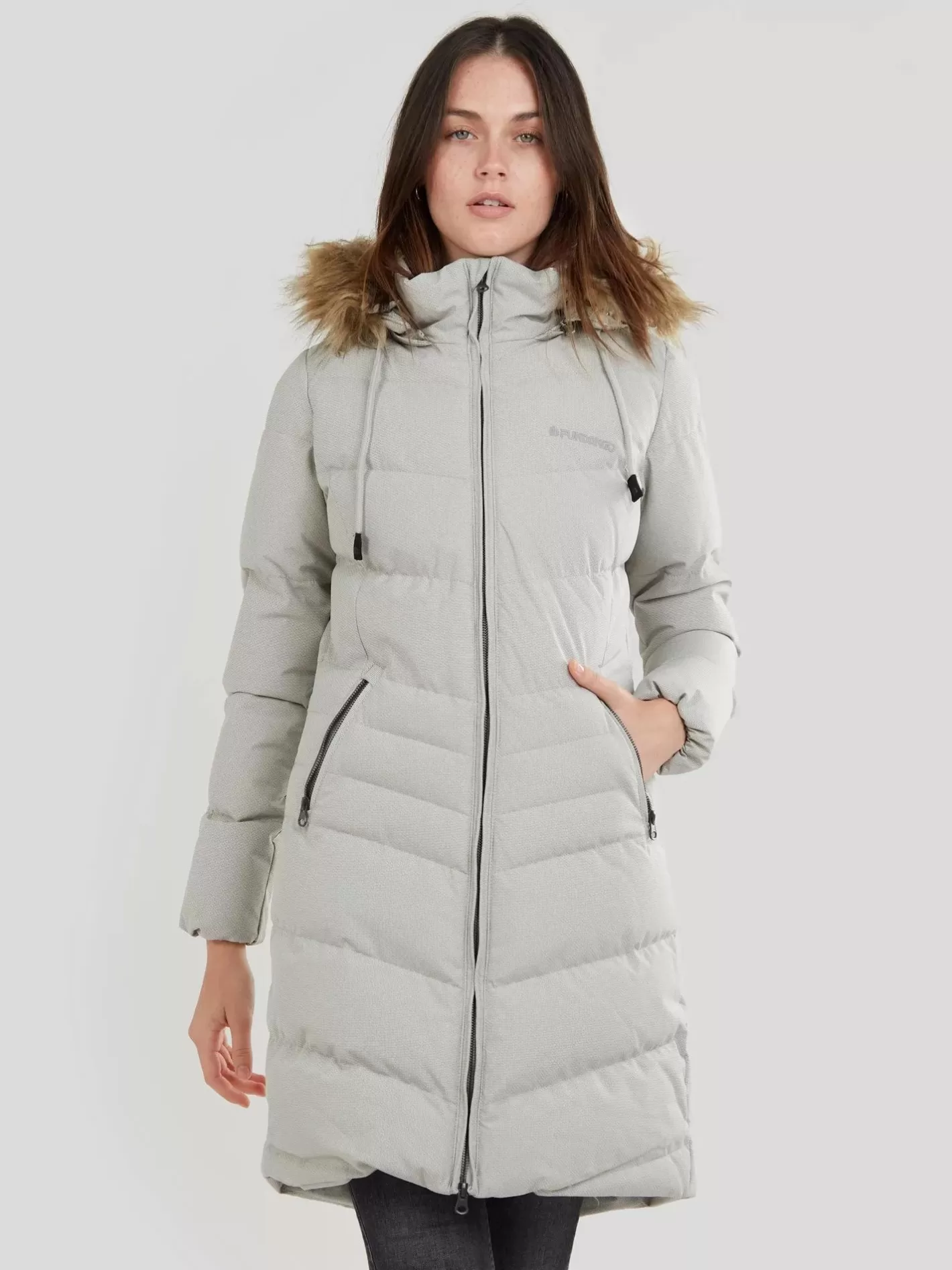Casual Jackets^Fundango Puppis Padded Jacket Grey
