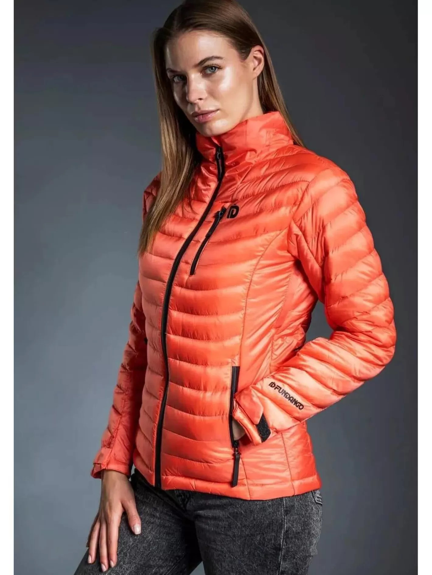Ski Jacket^Fundango Rauris Down Jacket W Red
