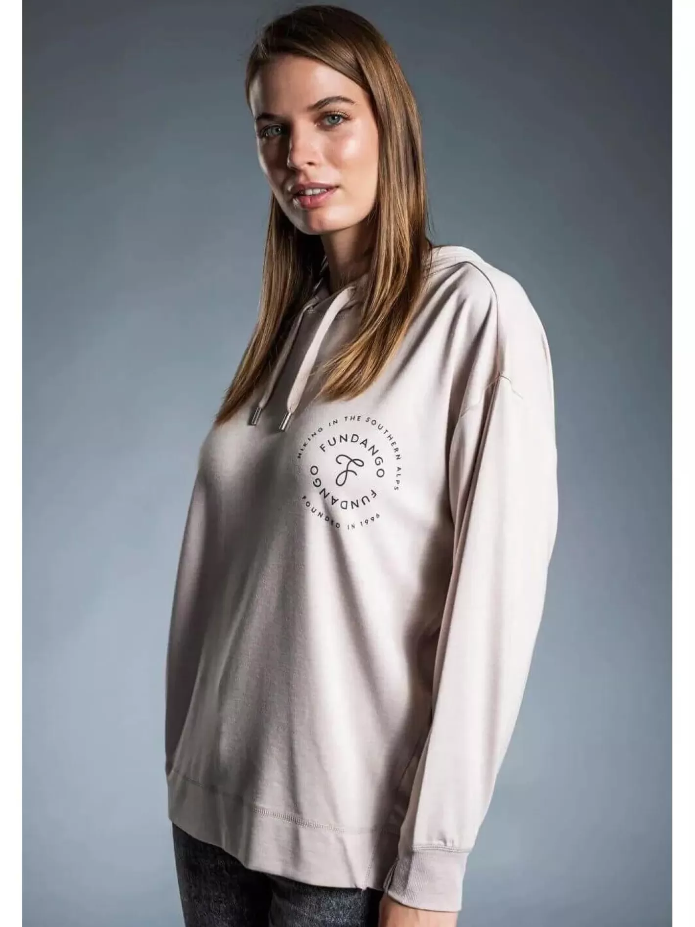 Sweatshirt^Fundango Richmond Hooded Pullover Sand