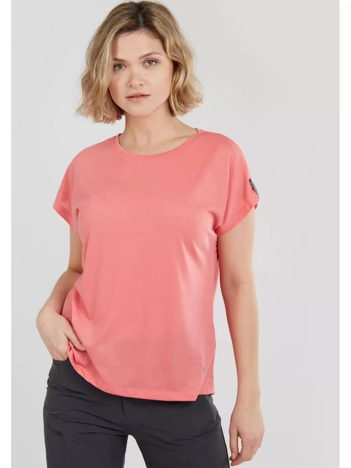 Sport Top & Bra^Fundango Rush Loose T-Shirt Pink