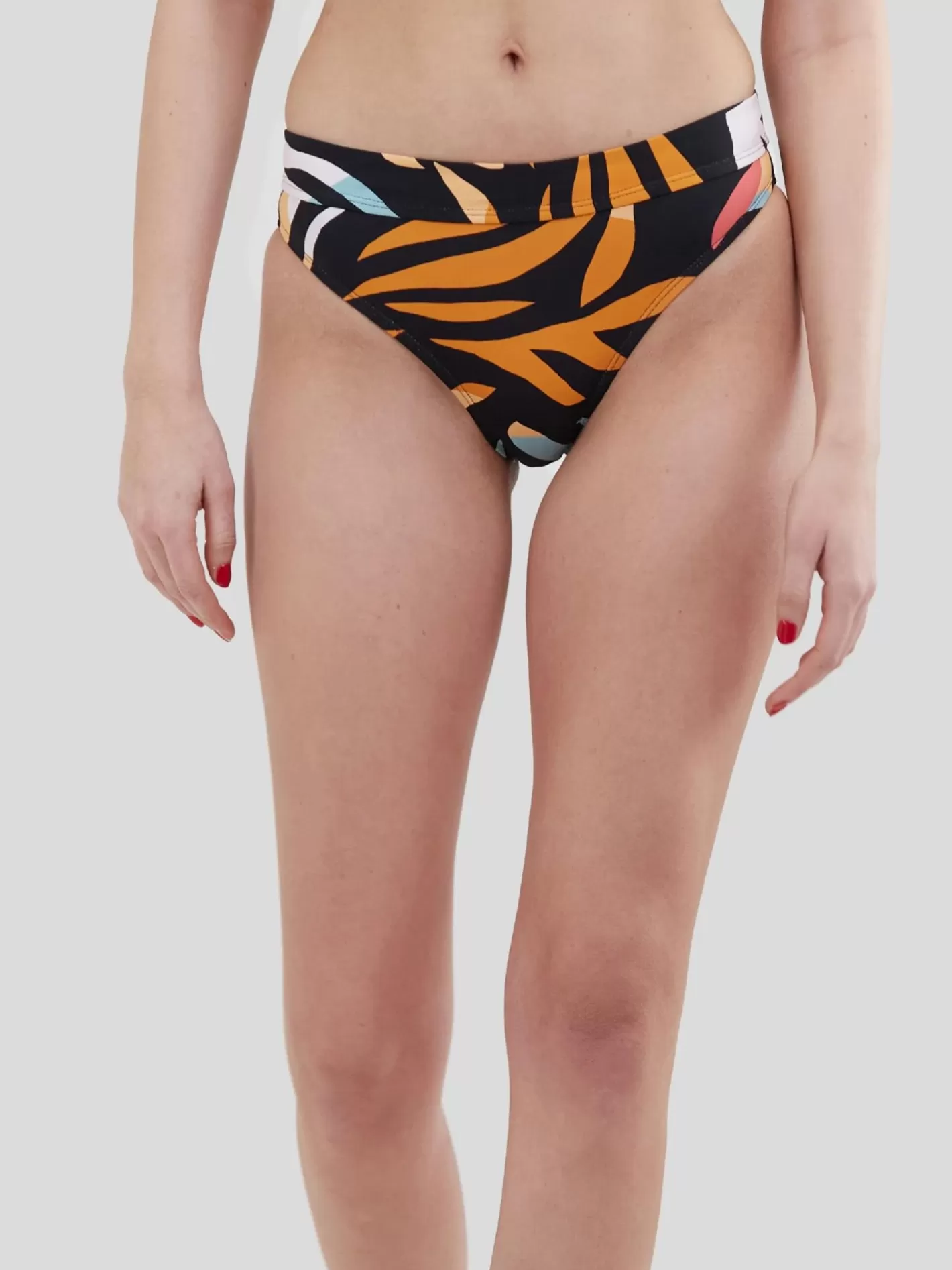 Bikinis^Fundango Sahara Mid Waist Full Bottoms Multicolor