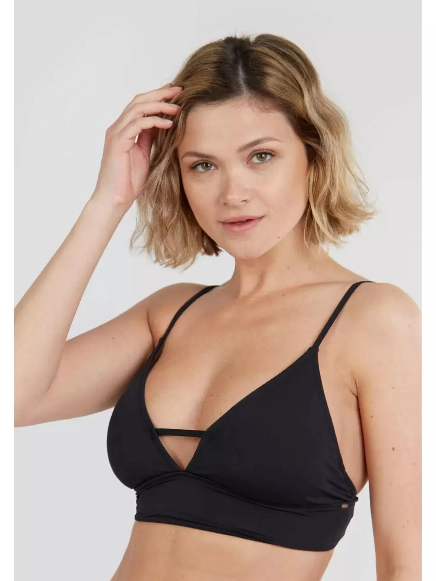 Bikinis^Fundango Sahara V-Neck Cami Top Black
