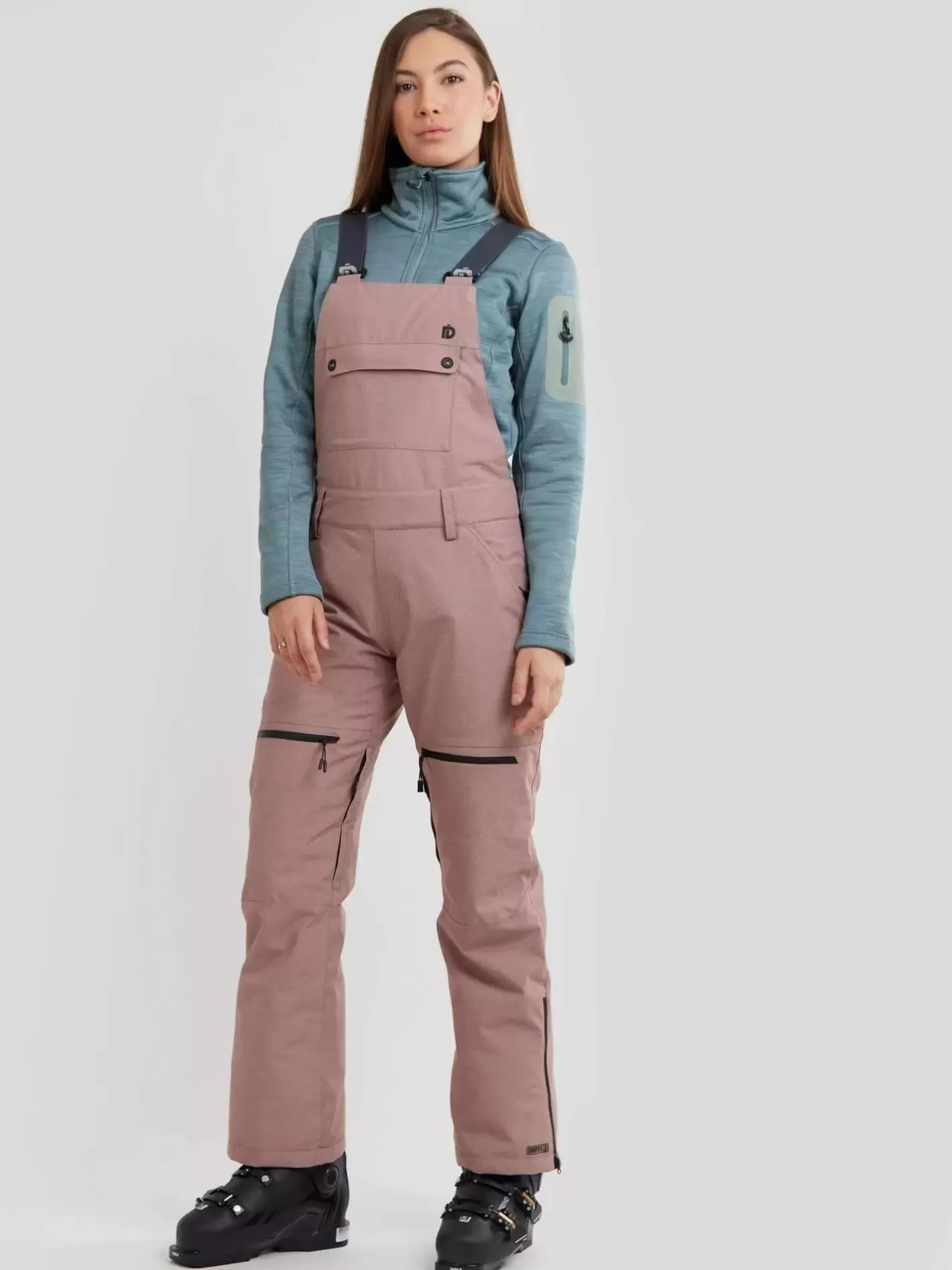 Ski Pants^Fundango Sakura Bib Pants Pink