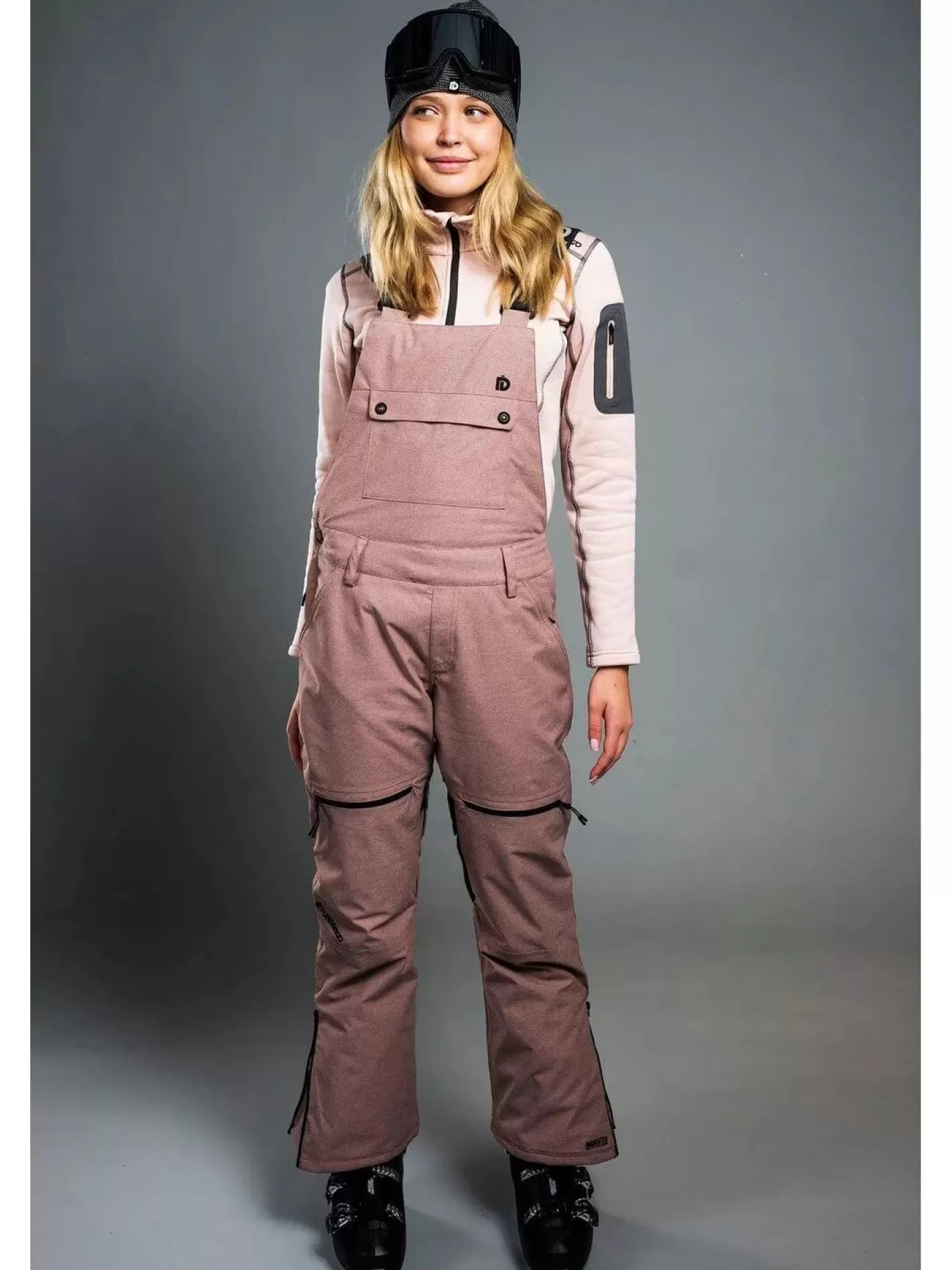 Ski Pants^Fundango Sakura Bib Pants Pink