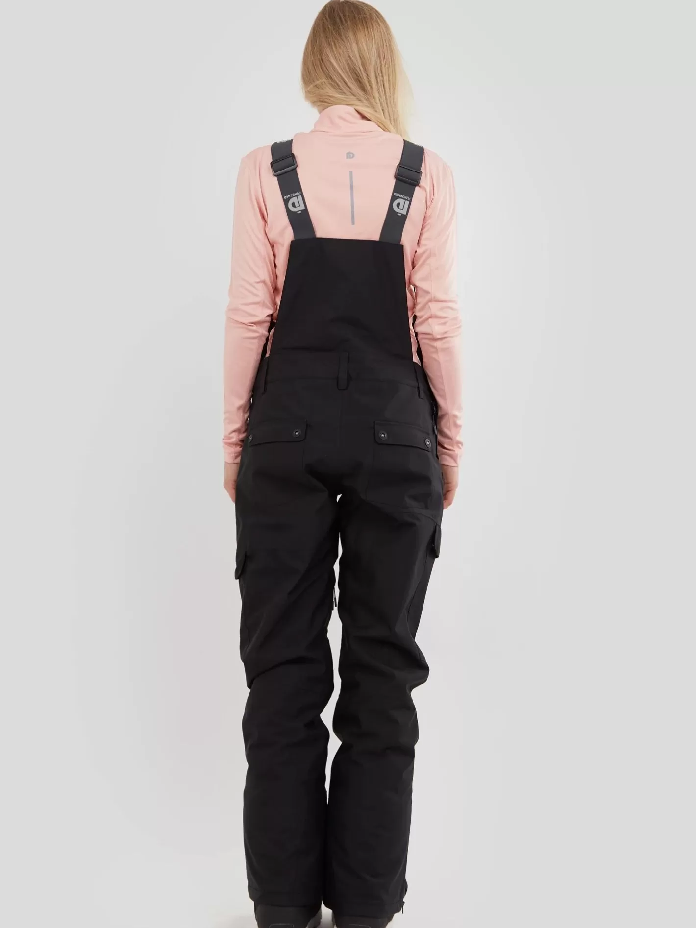 Ski Pants^Fundango Sakura Bib Pants Grey