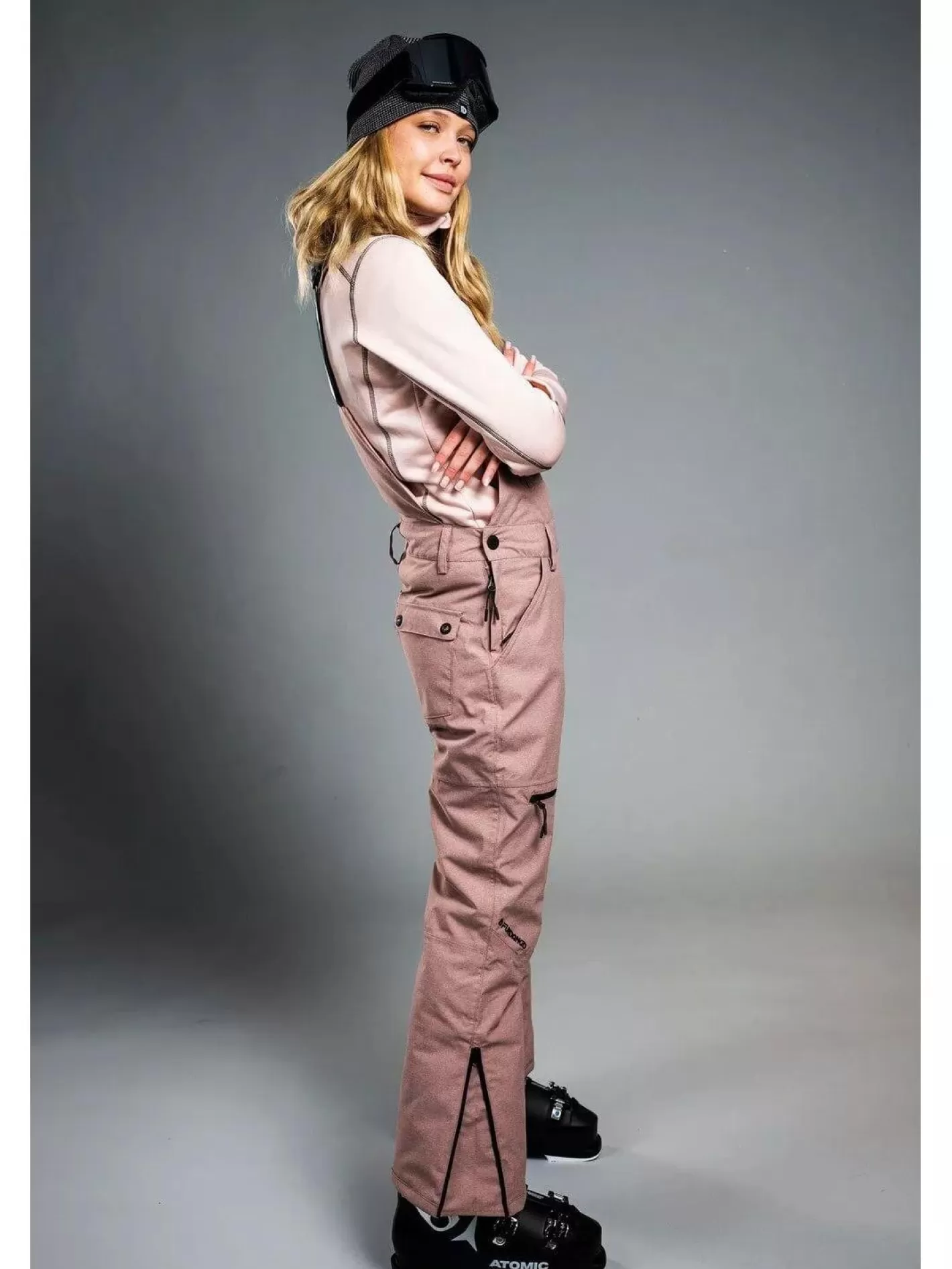 Ski Pants^Fundango Sakura Bib Pants Pink