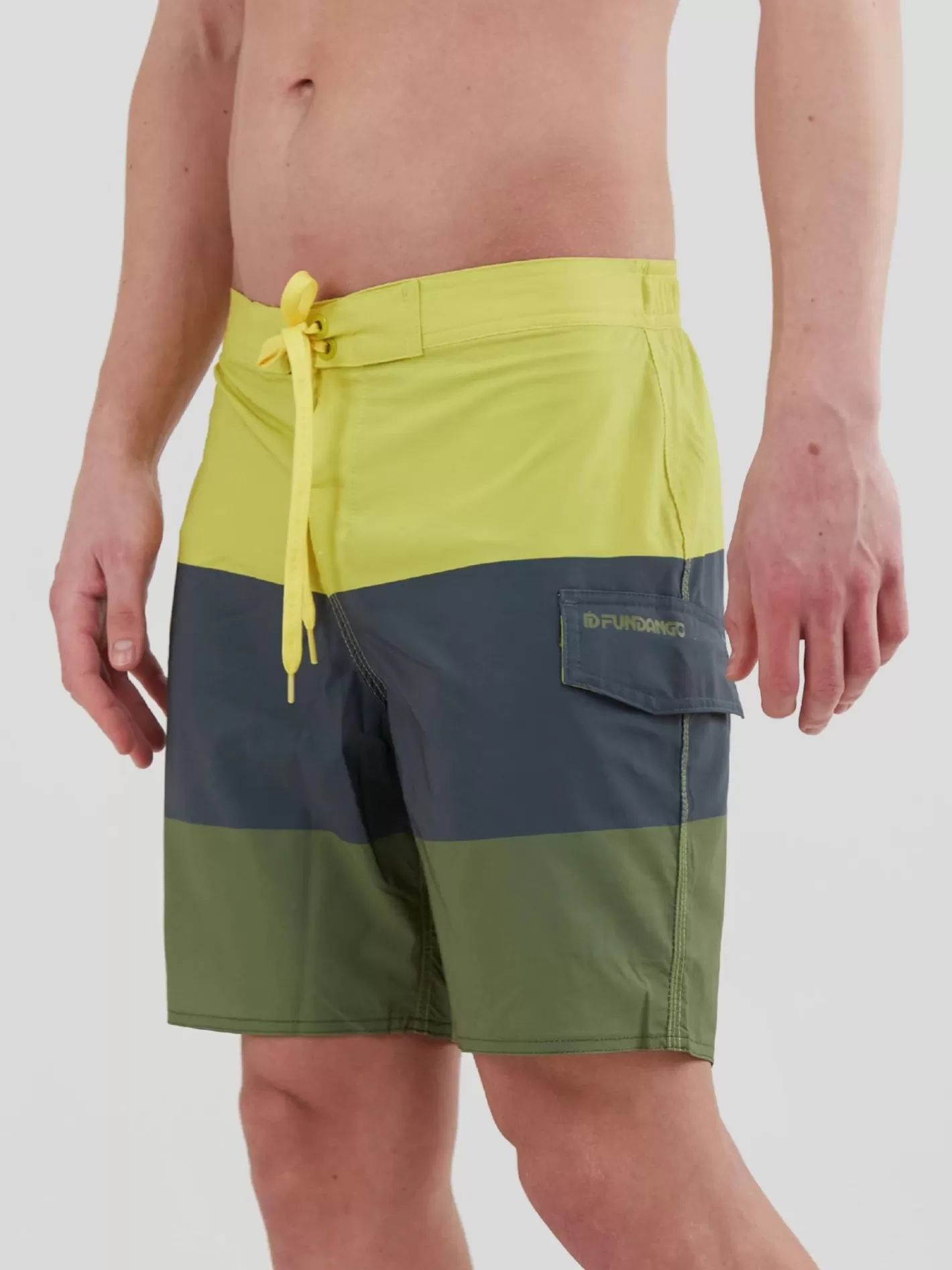 Beach Shorts^Fundango Salimu Boardshort Green