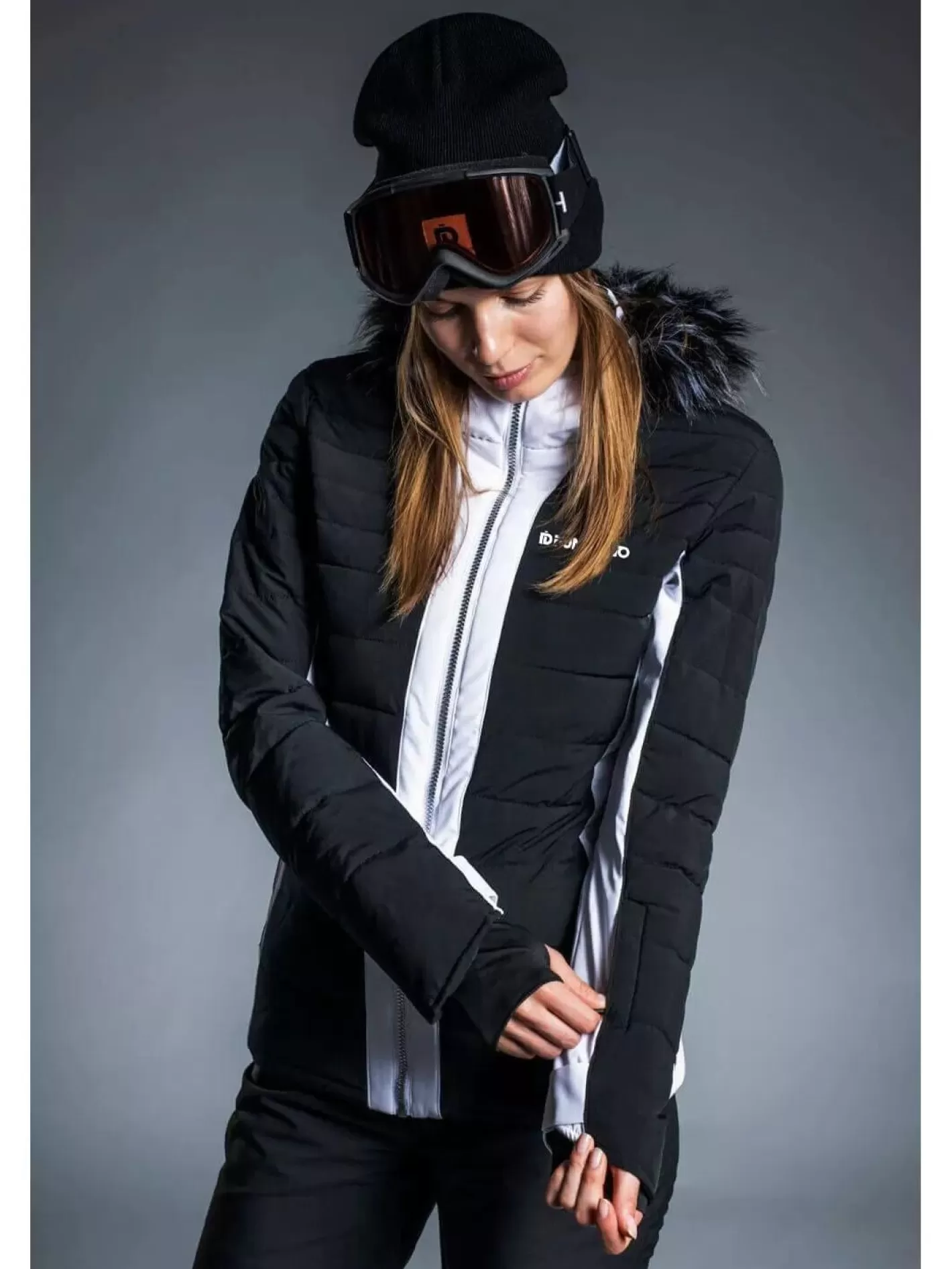 Ski Jacket^Fundango Salina Padded Jacket Black