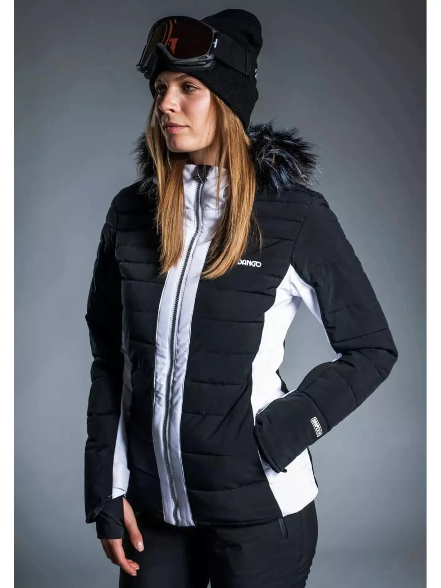 Ski Jacket^Fundango Salina Padded Jacket Black