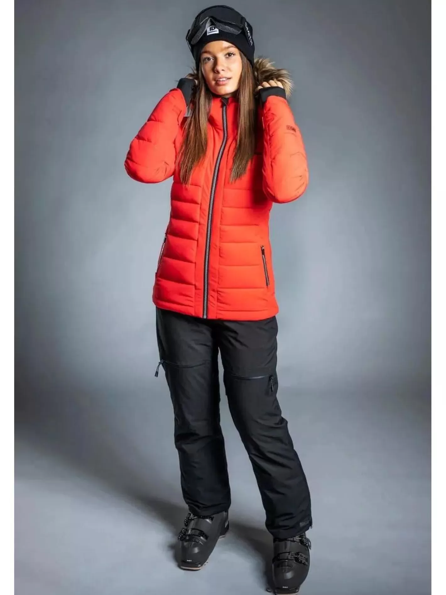 Ski Jacket^Fundango Salina Padded Jacket Red