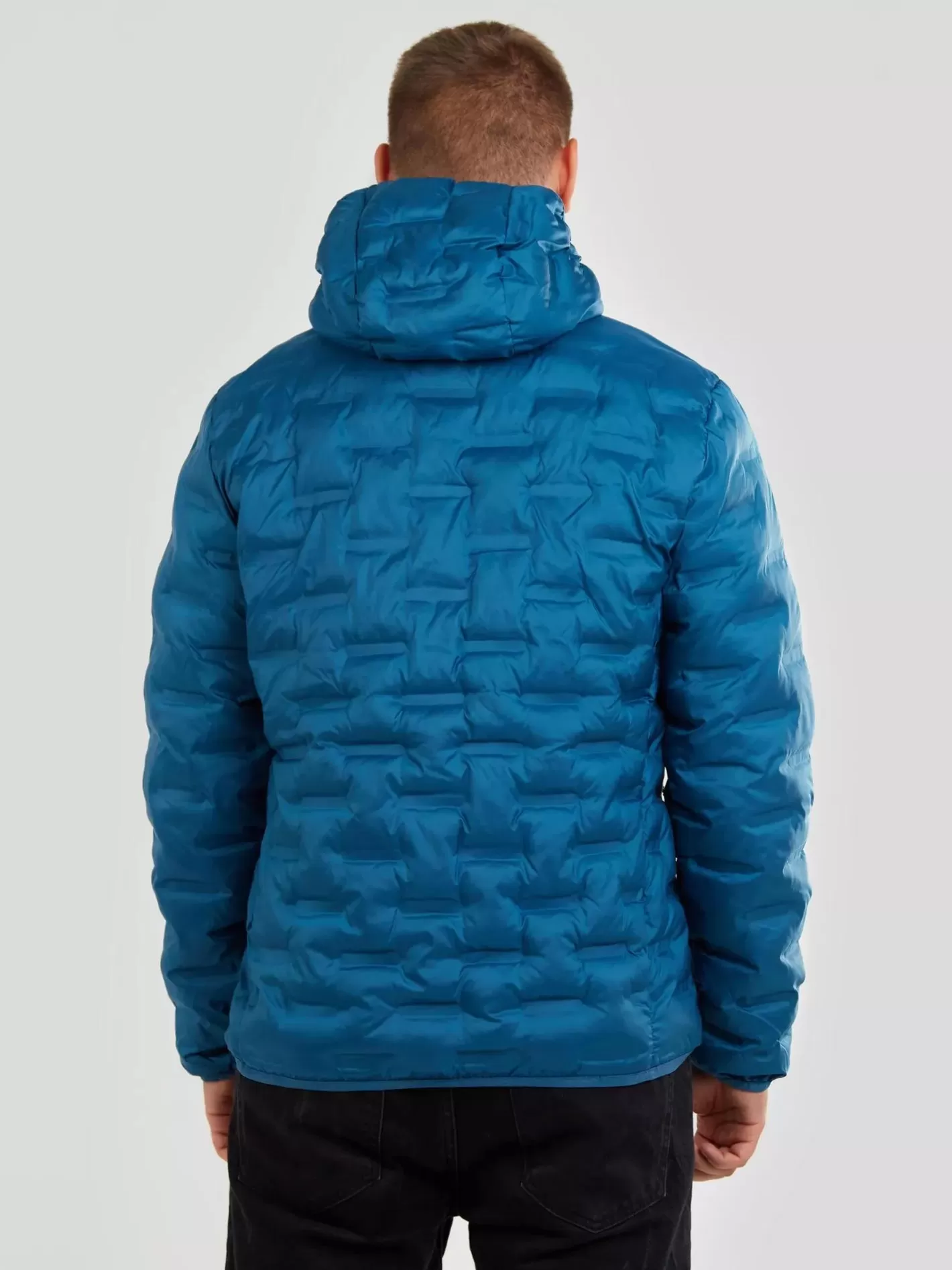 Casual Jacket^Fundango Smoke Hooded Jacket Light Blue